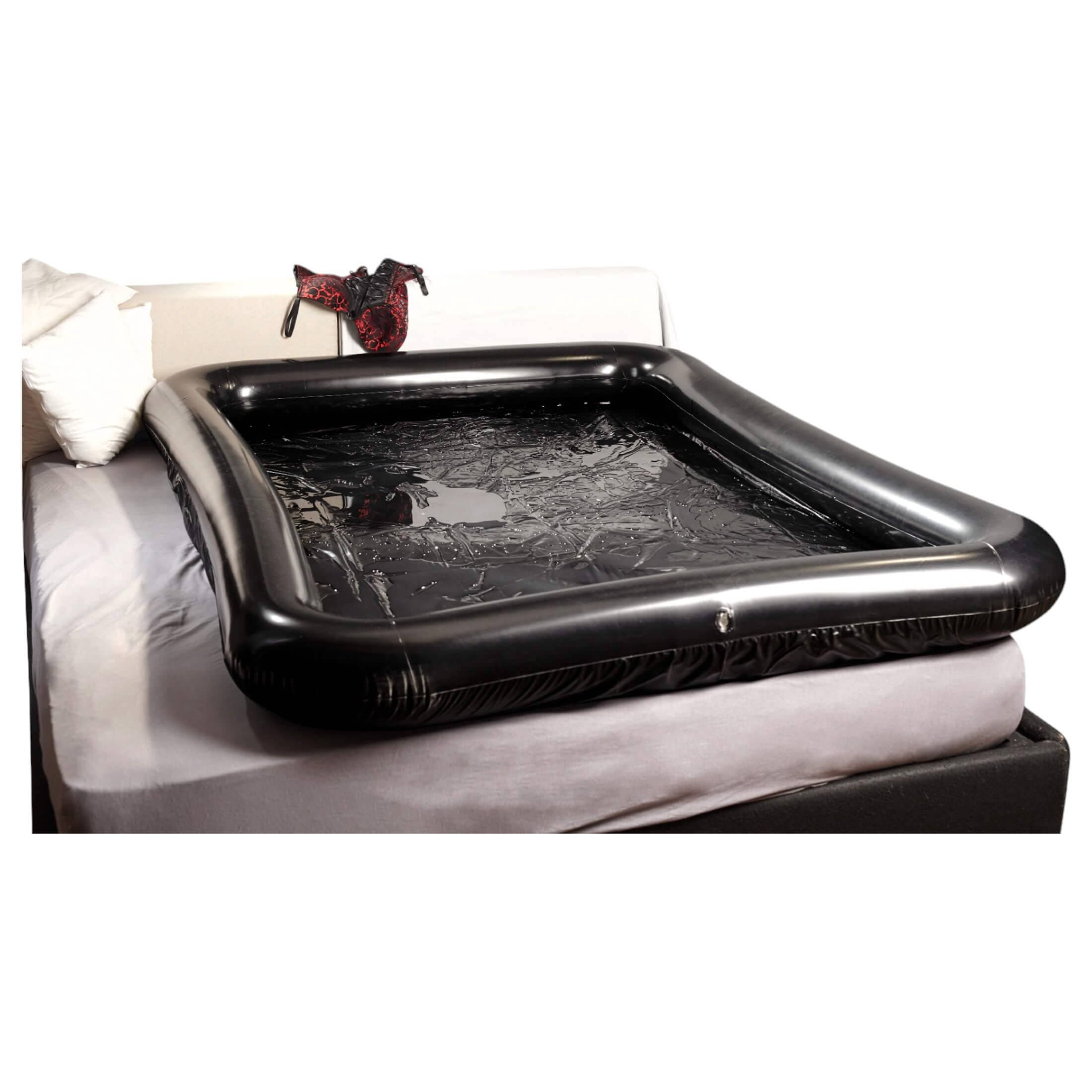 Felfújható orgia medence - fekete #5