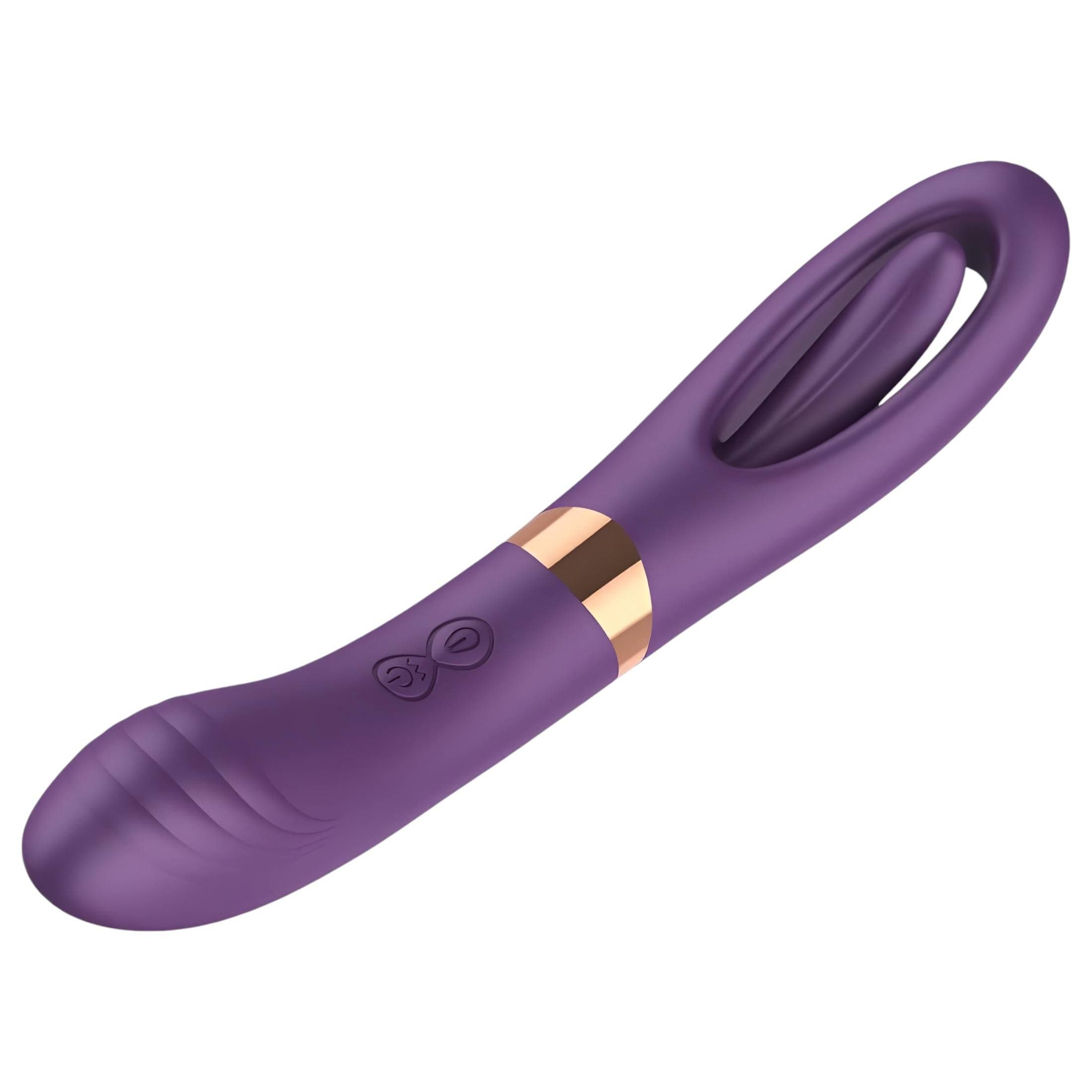 Funny Me Dual - akkus, 2in1 nyelves vibrátor #2