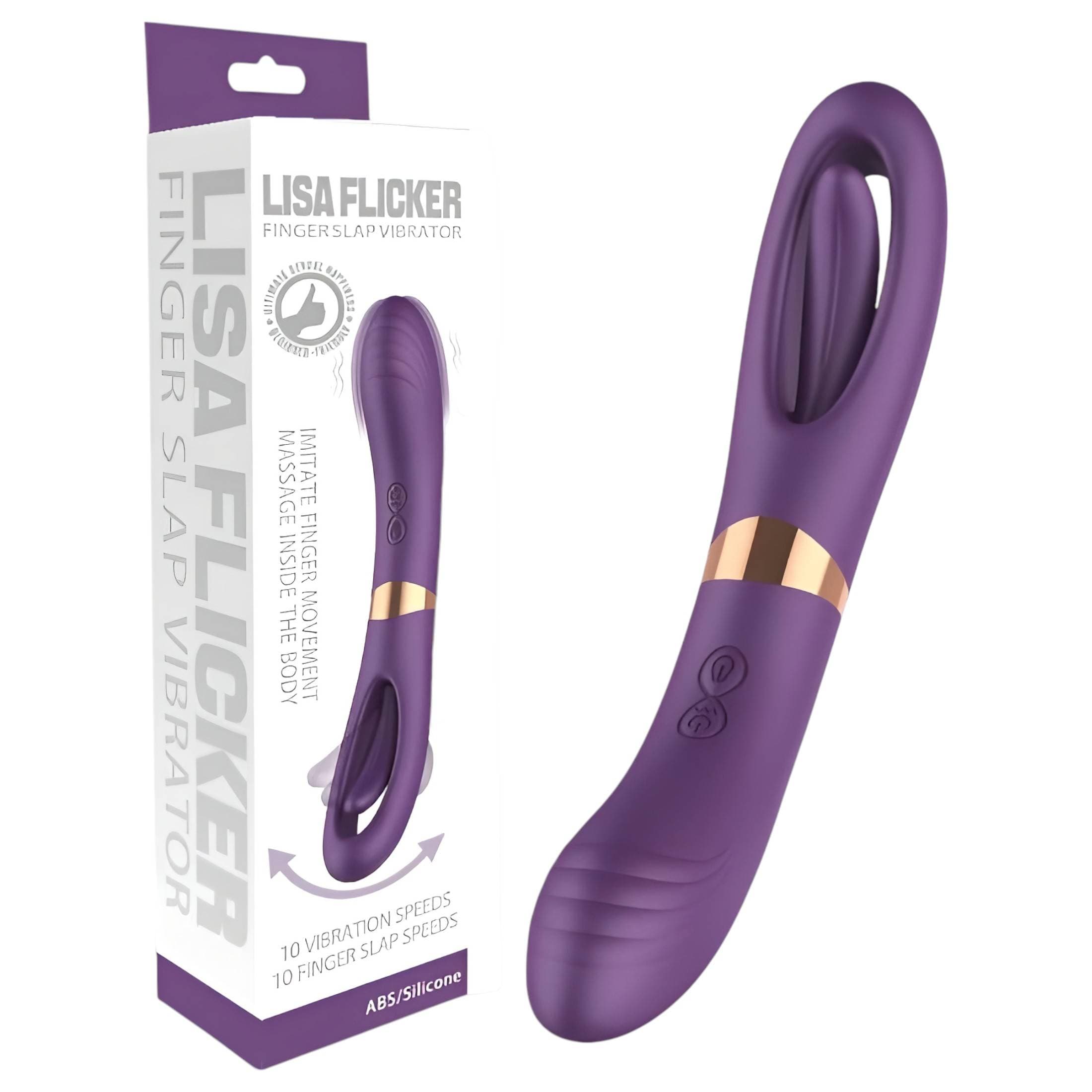 Funny Me Dual - akkus, 2in1 nyelves vibrátor #1