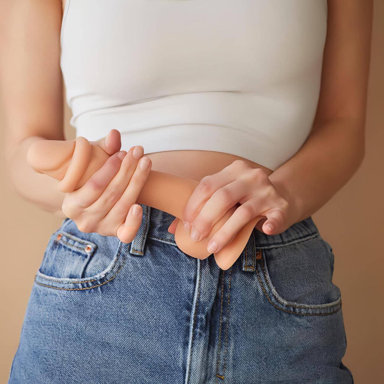 Strap-on-me M - kétrétegű, tapadókorongos dildó #6