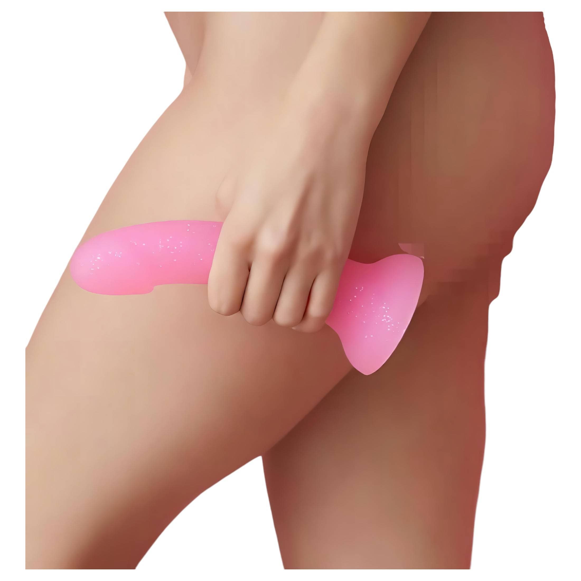 Dildolls Glitzy - tapadókorongos szilikon dildó #3