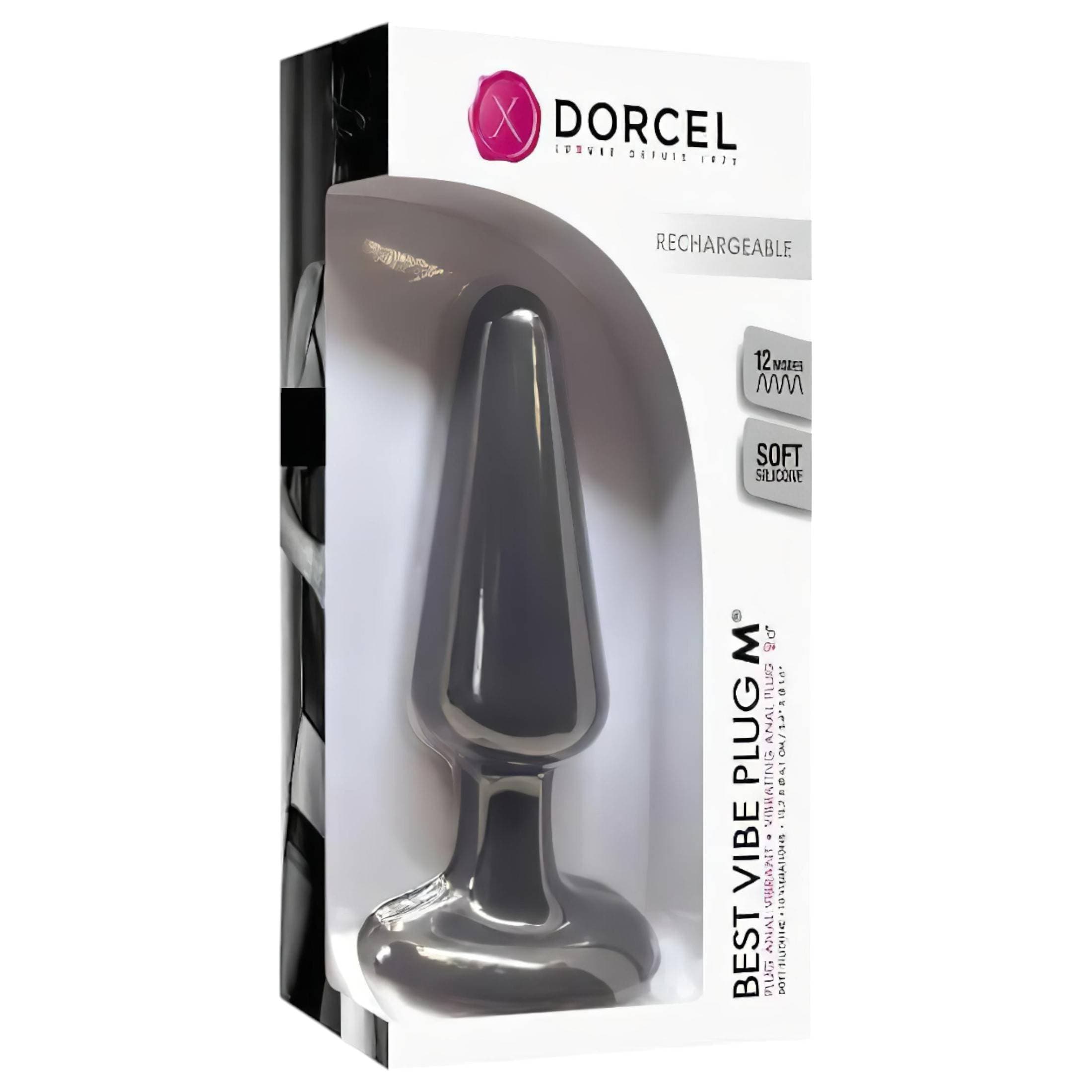 Dorcel Best Vibe Plug M - akkus, anál vibrátor #7