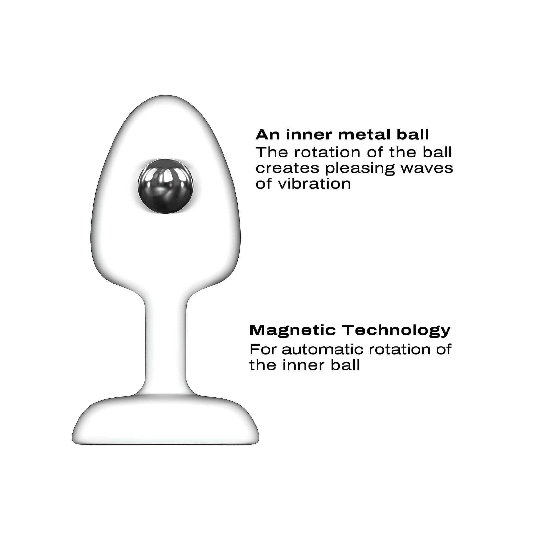 Dorcel - golyós, távirányítós anál vibrátor M - #2