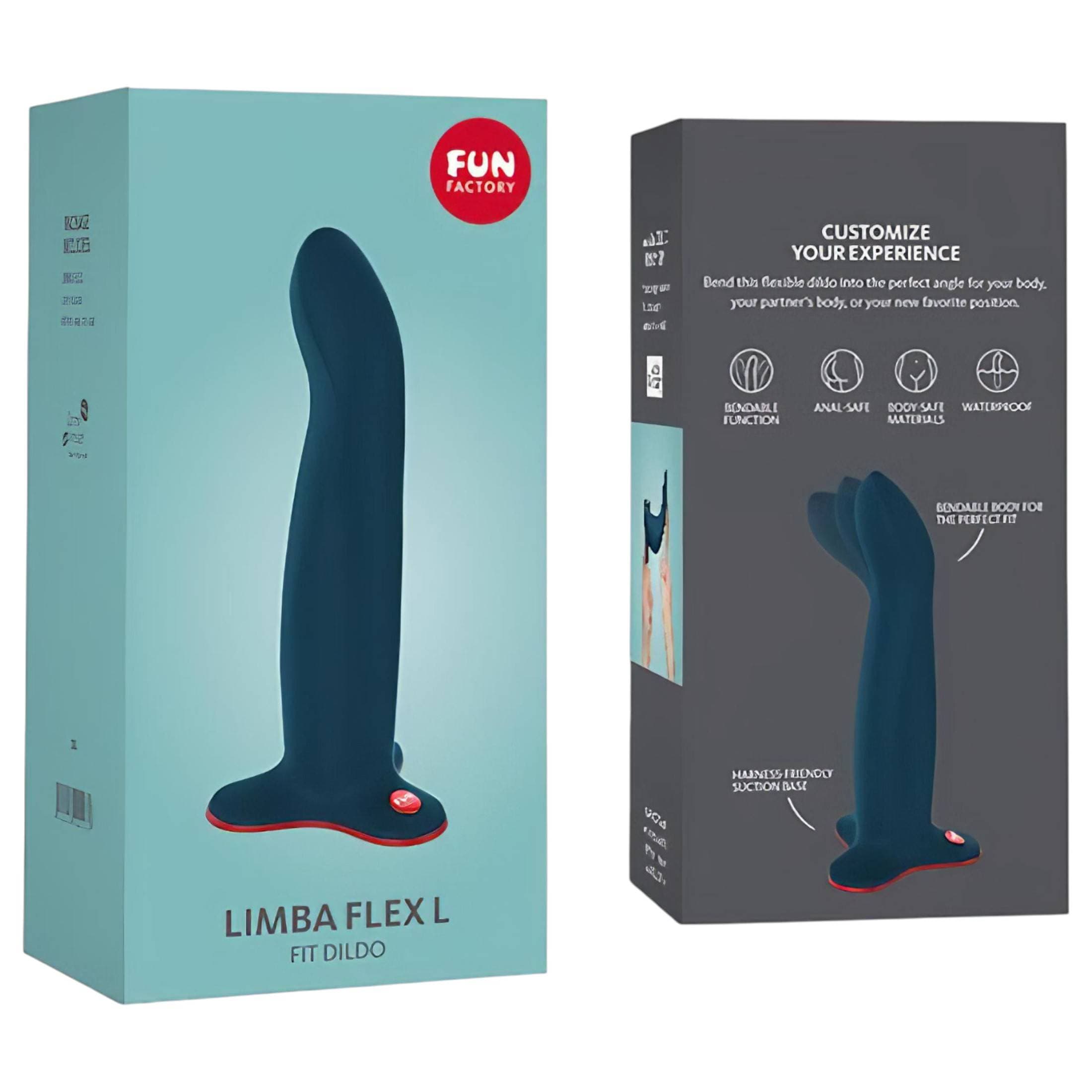Fun Factory Limba Flex - tapadótalpas dildó - L #2