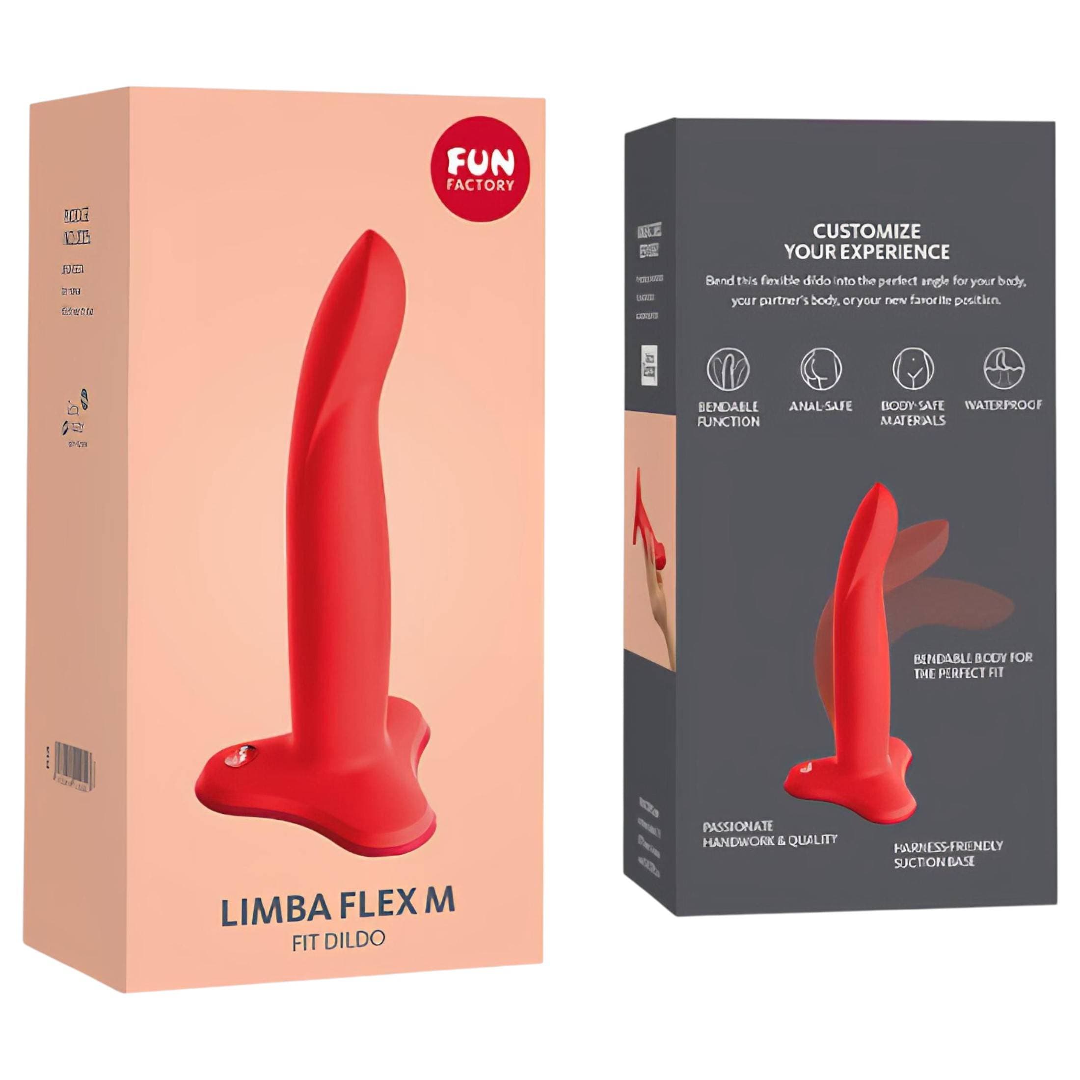 Fun Factory Limba Flex - tapadótalpas dildó - M #2