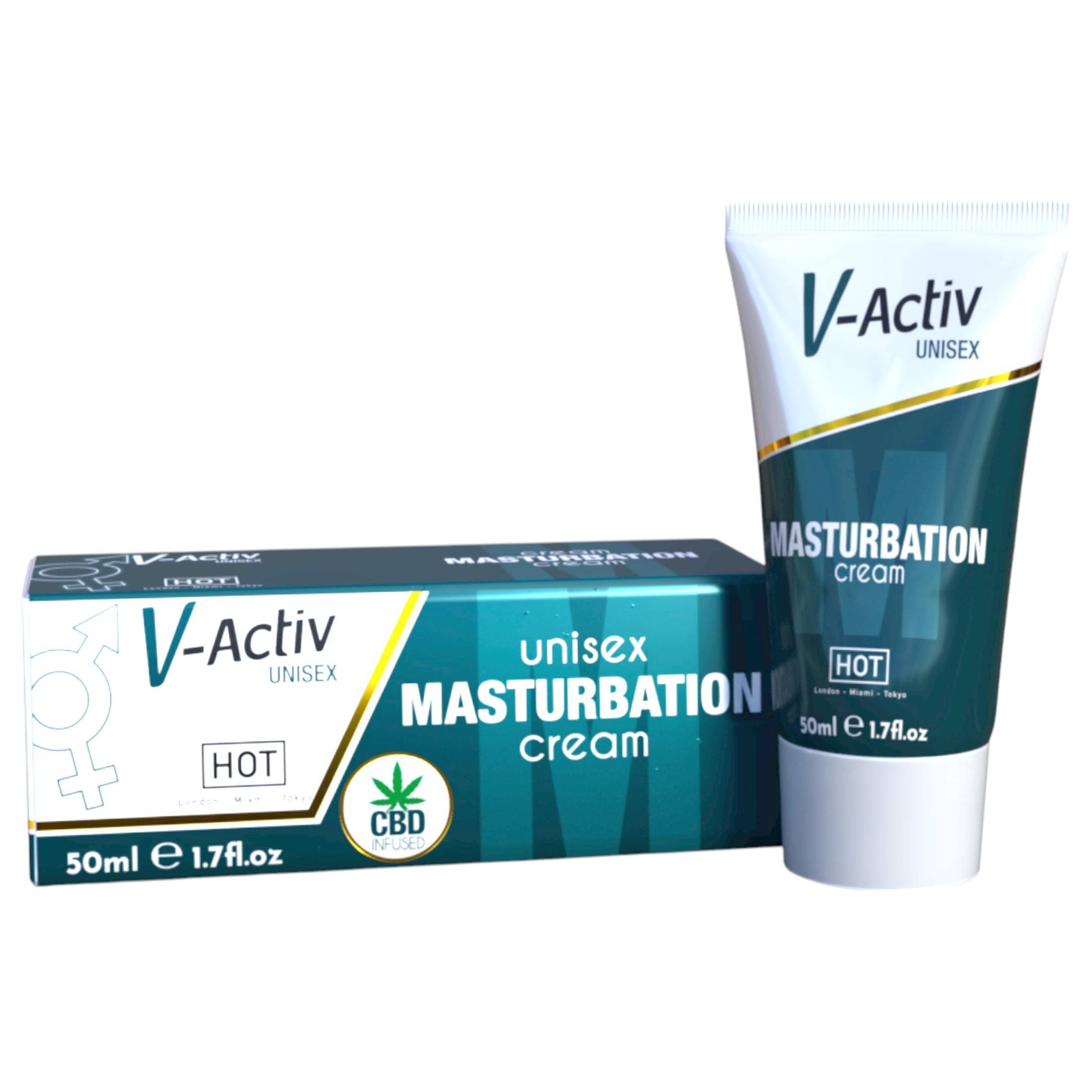 Hot V-Active - stimuláló unisex maszturbációs krém #1