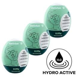 Satisfyer Egg Riffle - tojás maszturbátor szett #1