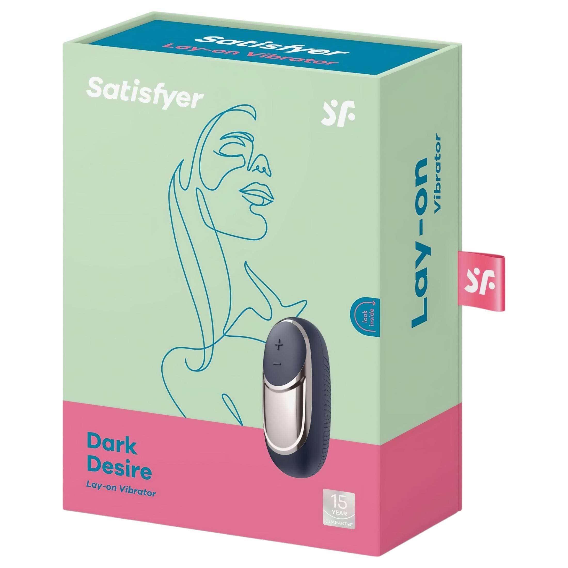 Satisfyer Dark Desire - akkus csikló vibrátor #4