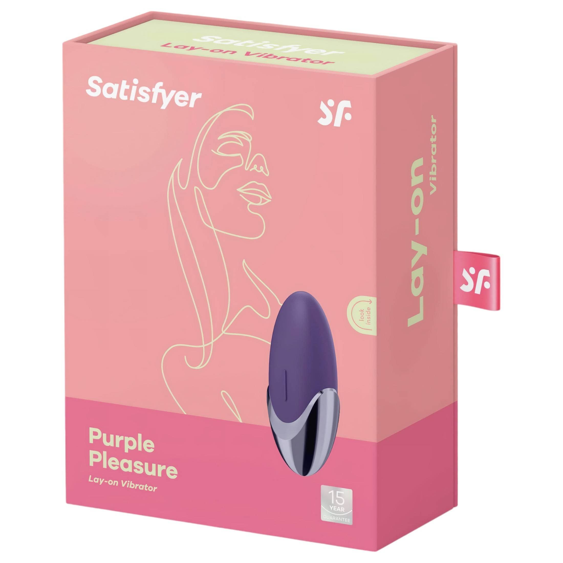 Satisfyer Purple Pleasure - akkus csikló vibrátor #8