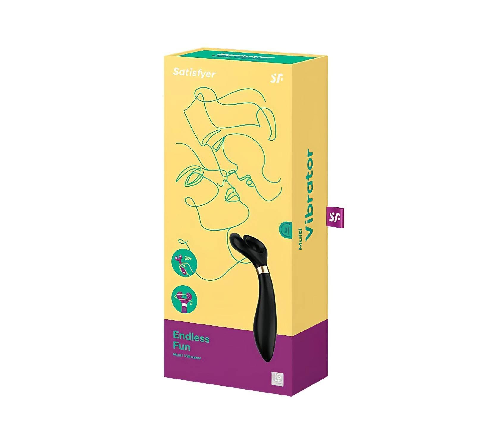 Satisfyer Endless Fun - akkus, vízálló párvibrátor #6