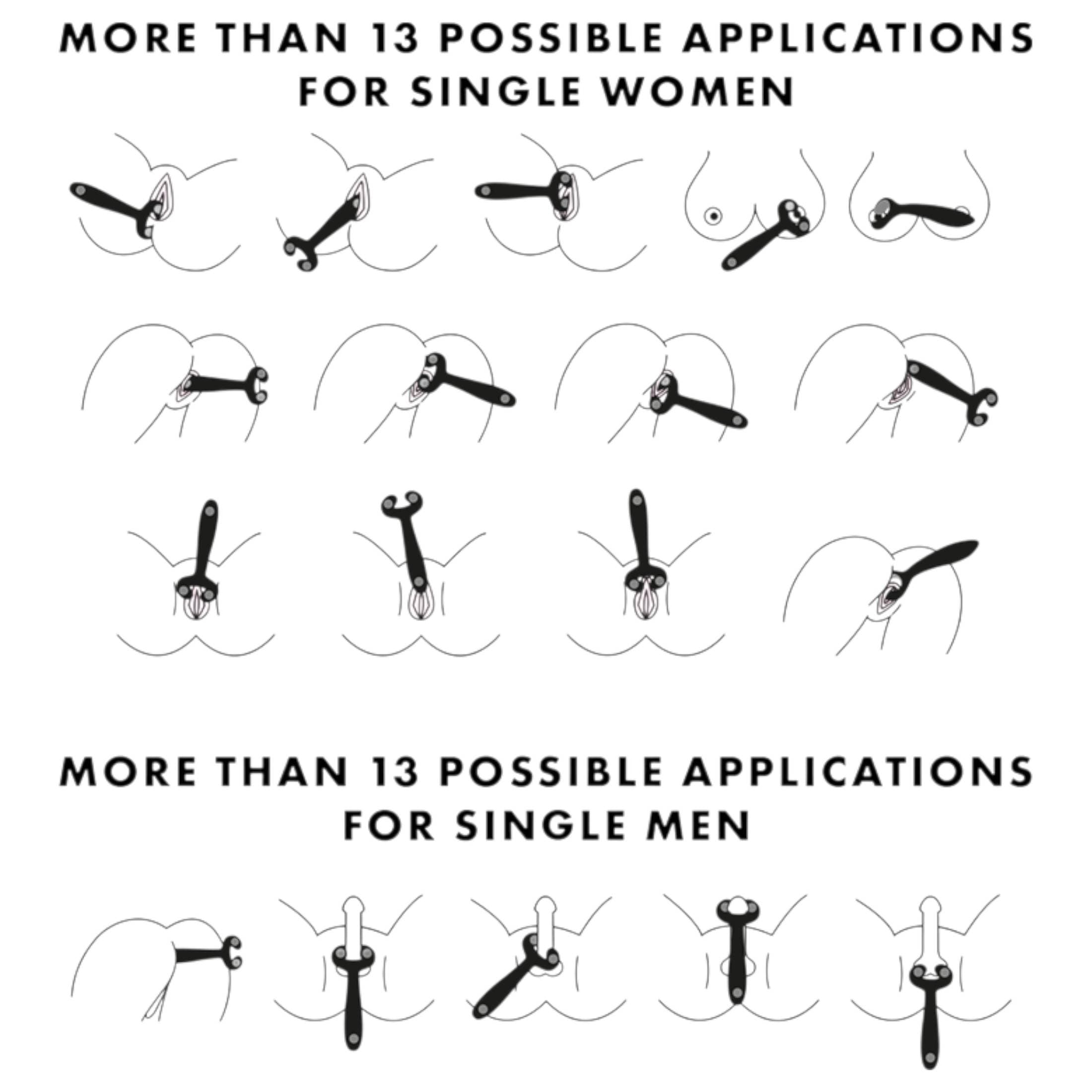 Satisfyer Endless Fun - akkus, vízálló párvibrátor #9