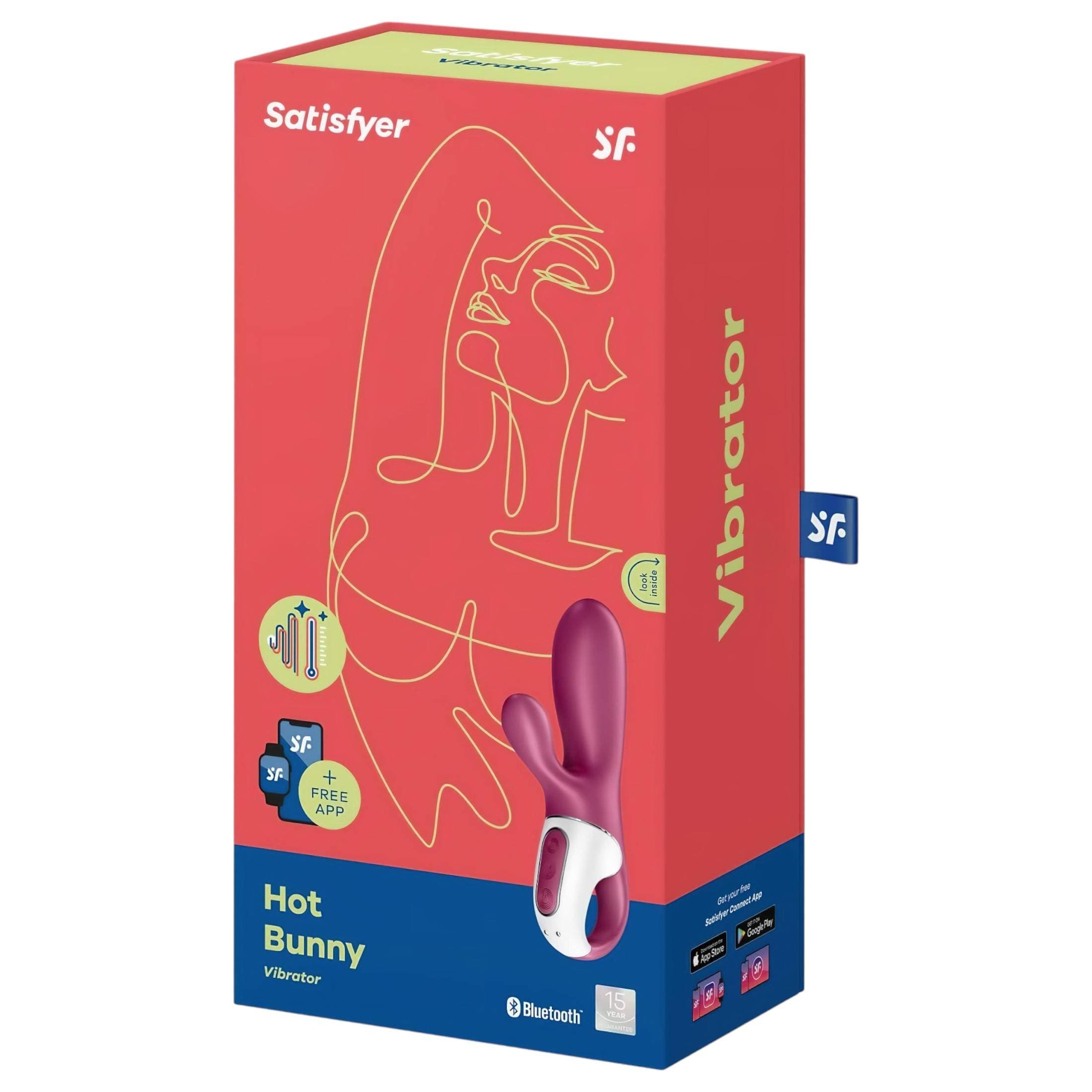 Satisfyer Hot Bunny - okos csiklókaros melegítő vibrátor #9