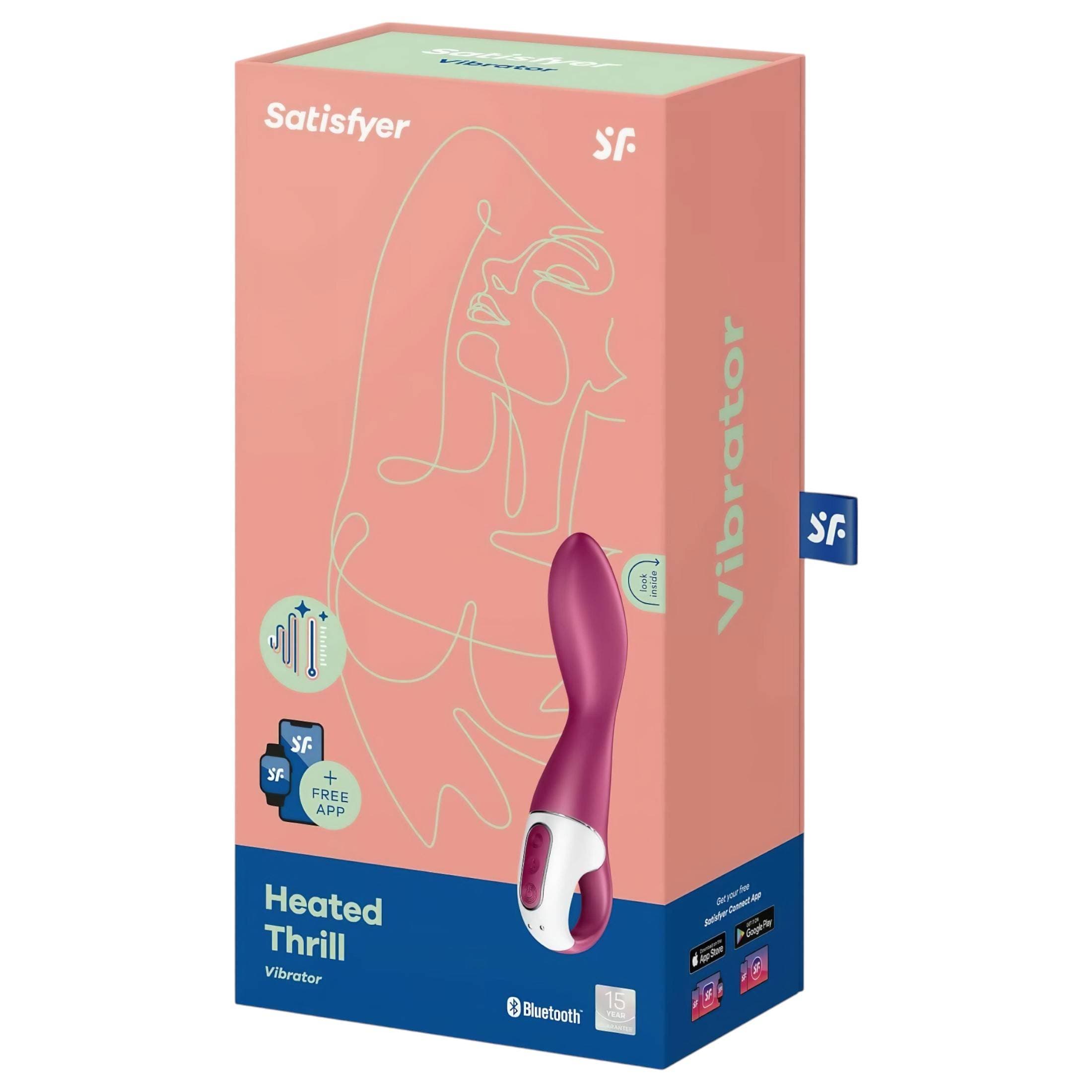 Satisfyer Heated Thrill - okos melegítő vibrátor #9