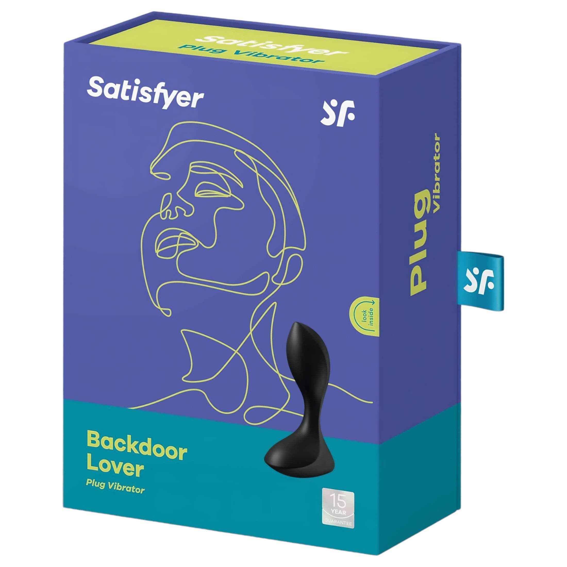 Satisfyer Backdoor Lover - akkus, vízálló anál vibrátor #6