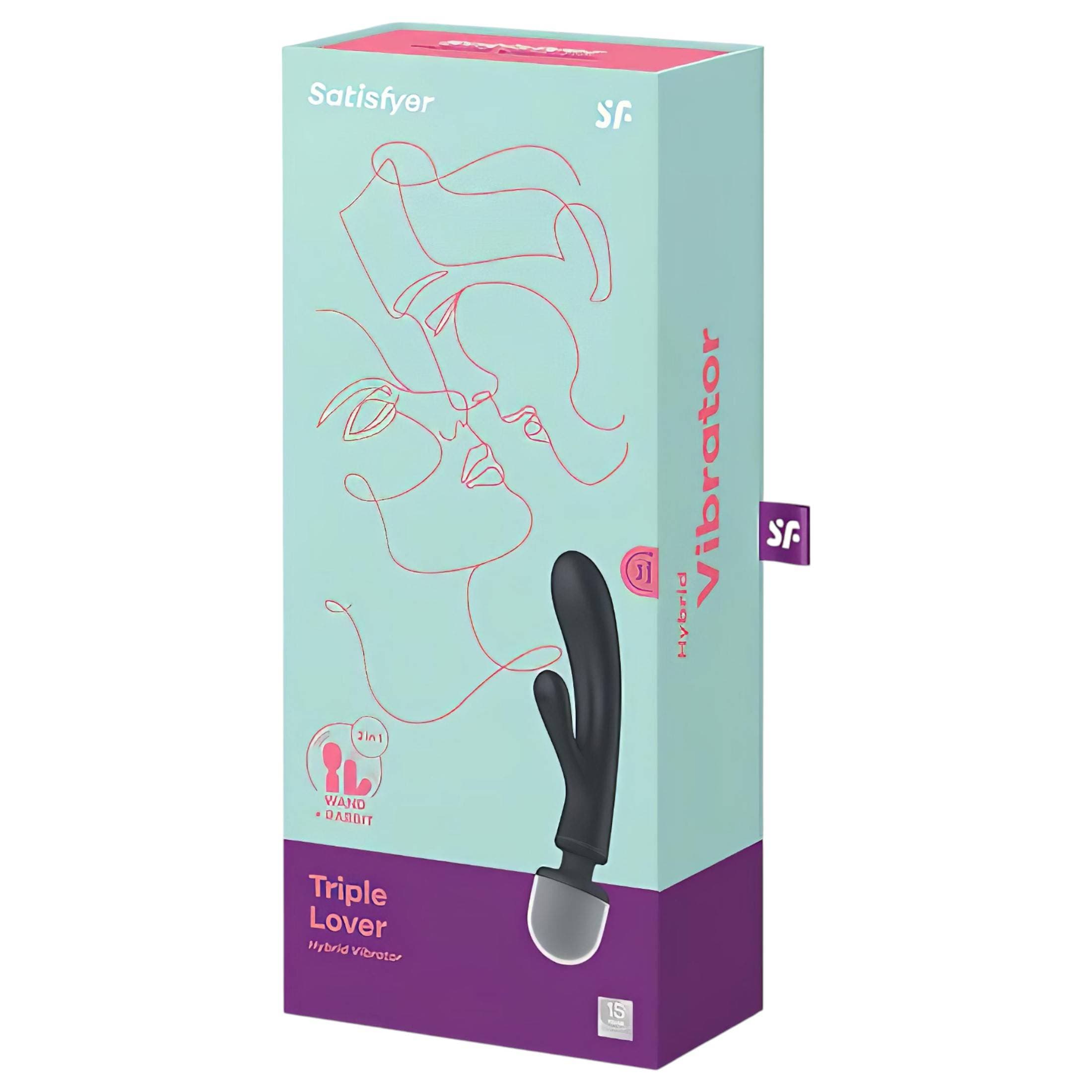 Satisfyer Triple Lover - G-pont és masszírozó vibrátor #2