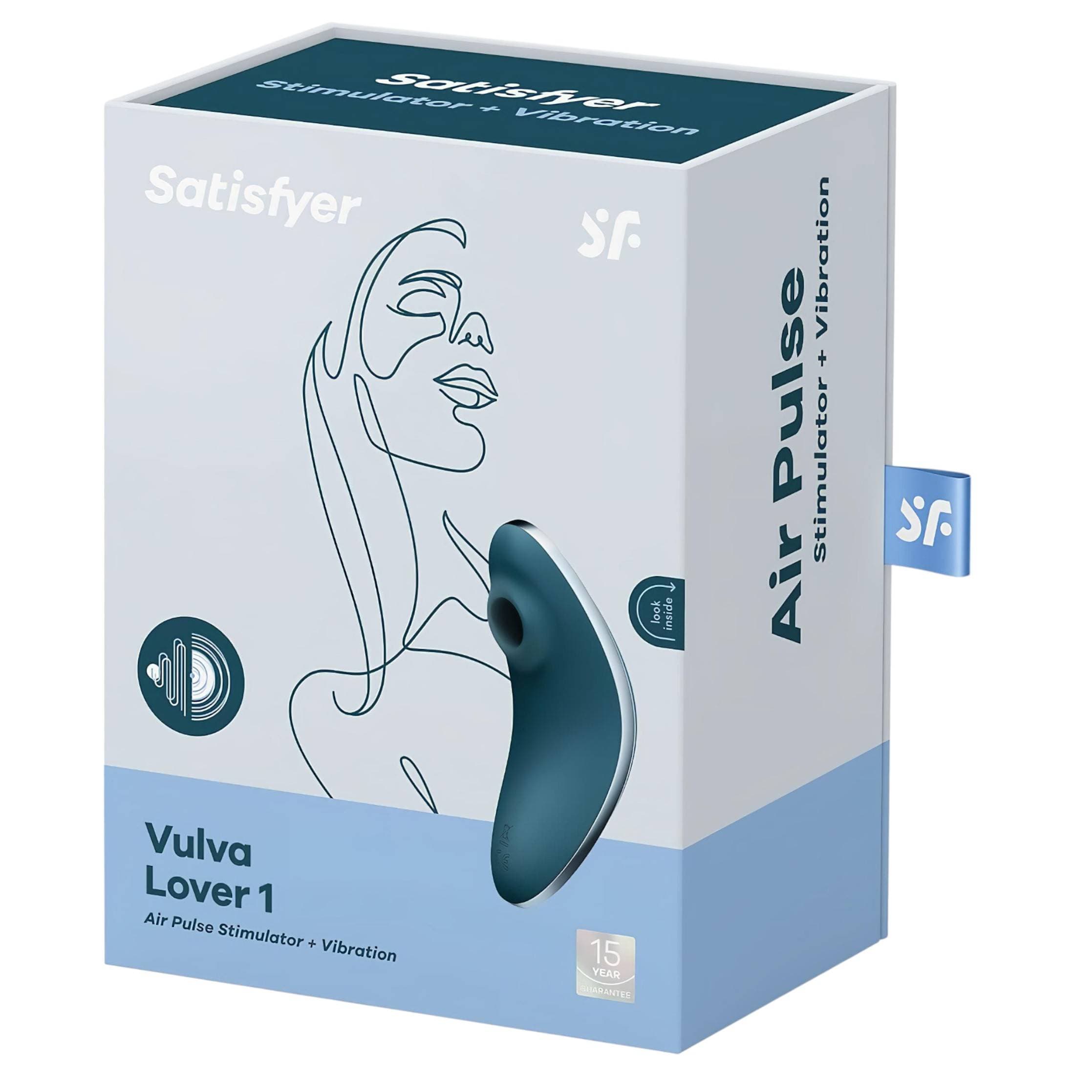 Satisfyer Vulva Lover 1 - akkus léghullámos csikló vibrátor #5