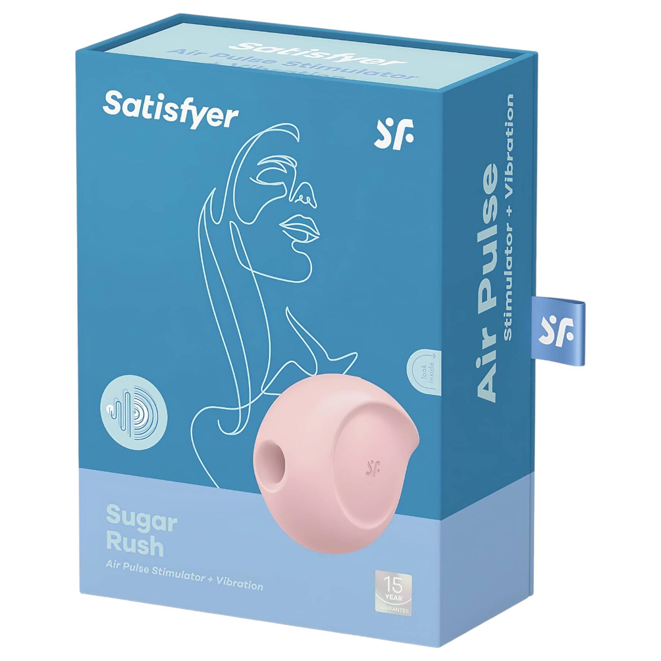Satisfyer Sugar Rush - léghullámos csikló vibrátor #5