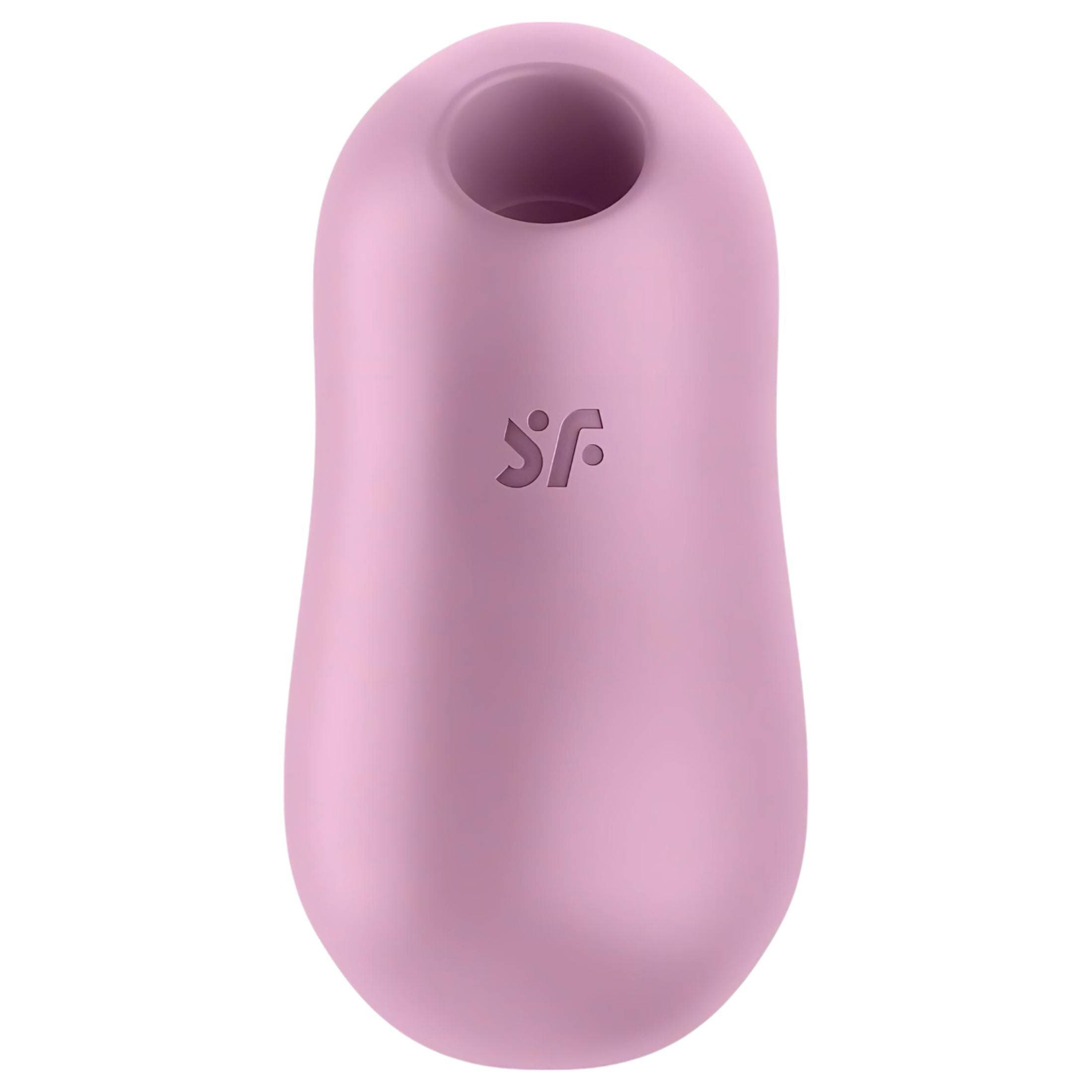 Satisfyer Cotton Candy - akkus léghullámos csikló vibrátor #6