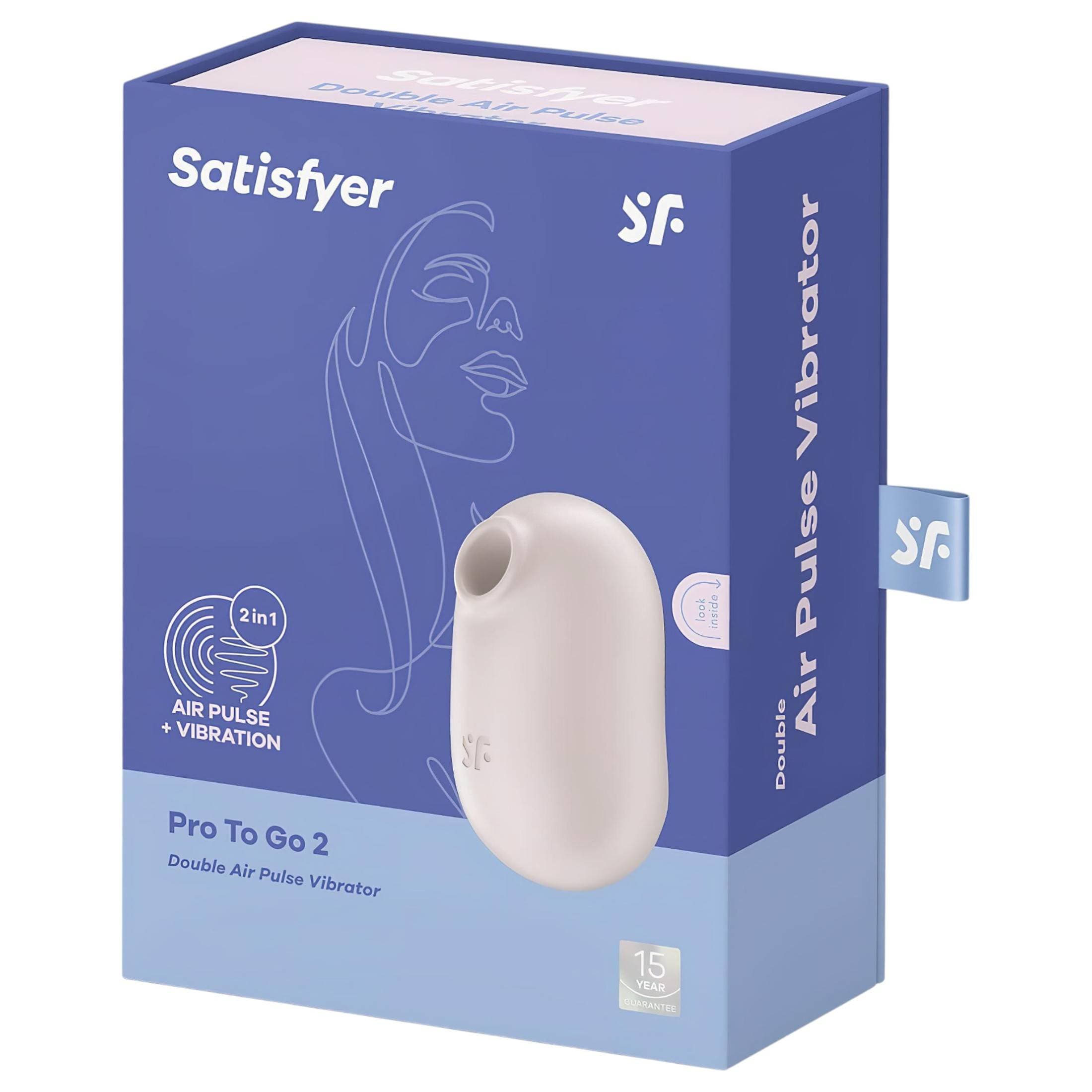 Satisfyer Pro To Go 2 - léghullámos csiklóizgató #6