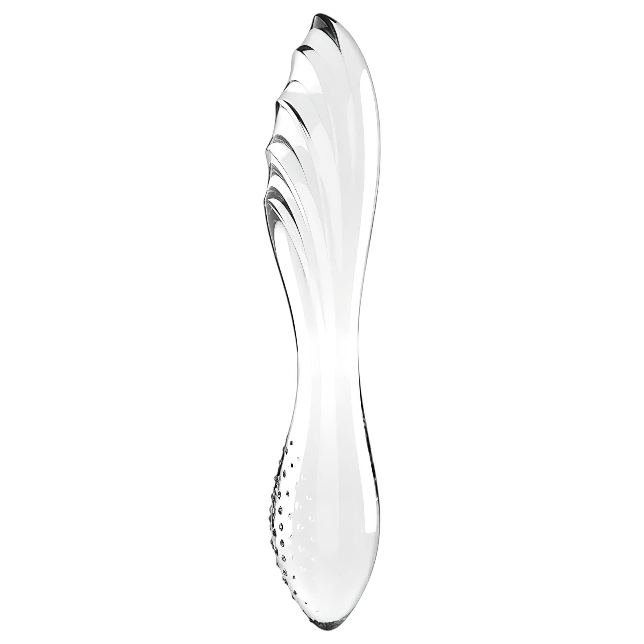 Satisfyer Dazzling Crystal 1 - kétvégű üveg dildó #2