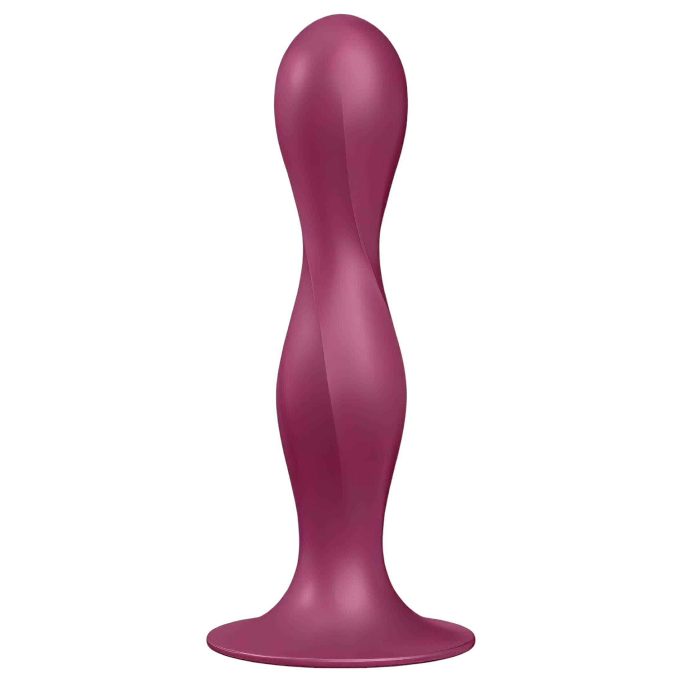 Satisfyer Double Ball-R - tapadókorongos súlyozott dildó #1