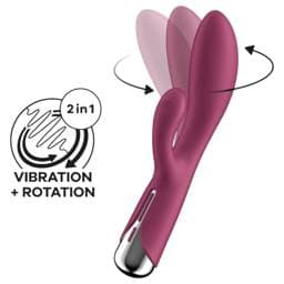 Satisfyer Spinning Rabbit 1 - forgó csiklókaros vibrátor #1