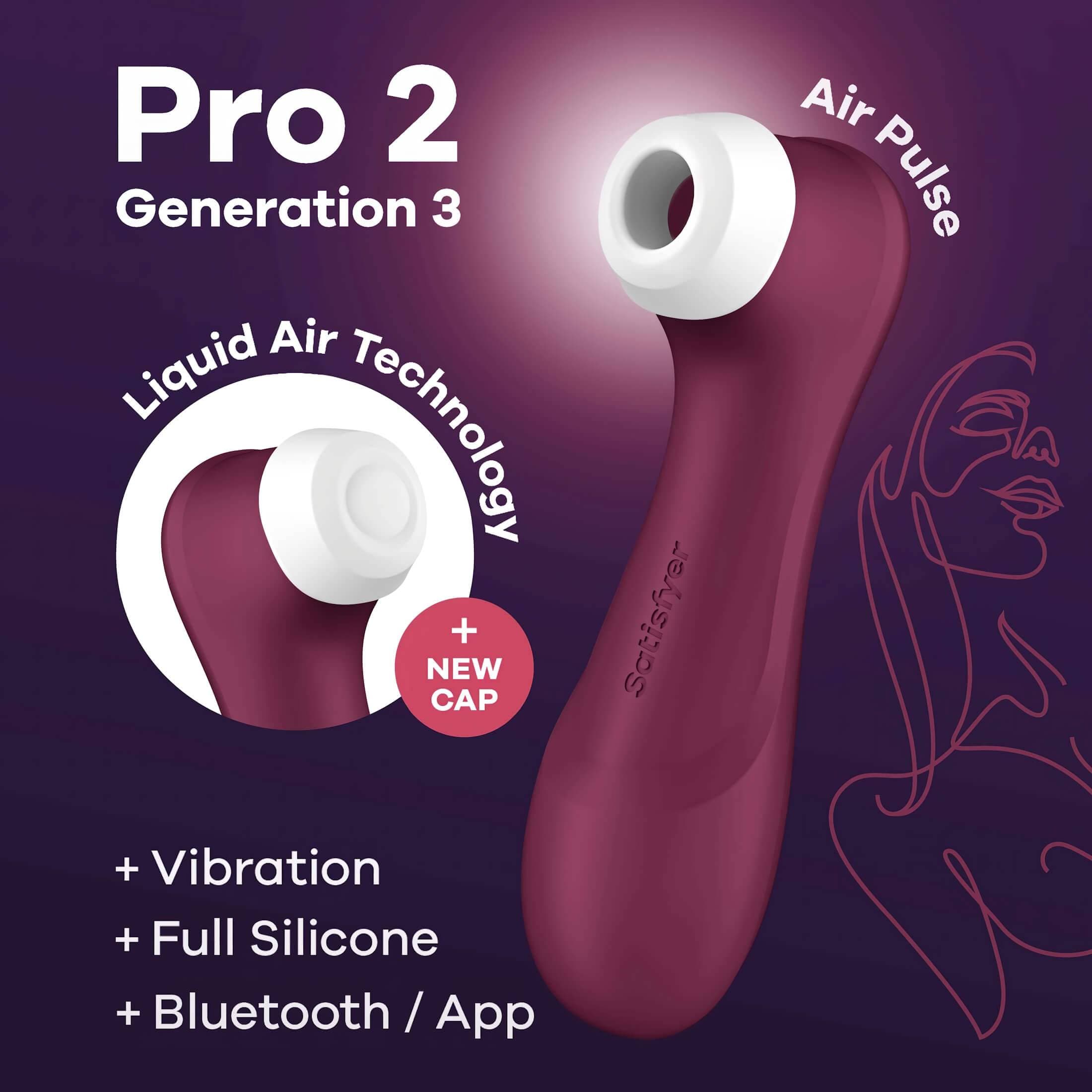 Satisfyer Pro 2 Gen3 - okos léghullámos csiklóizgató #6