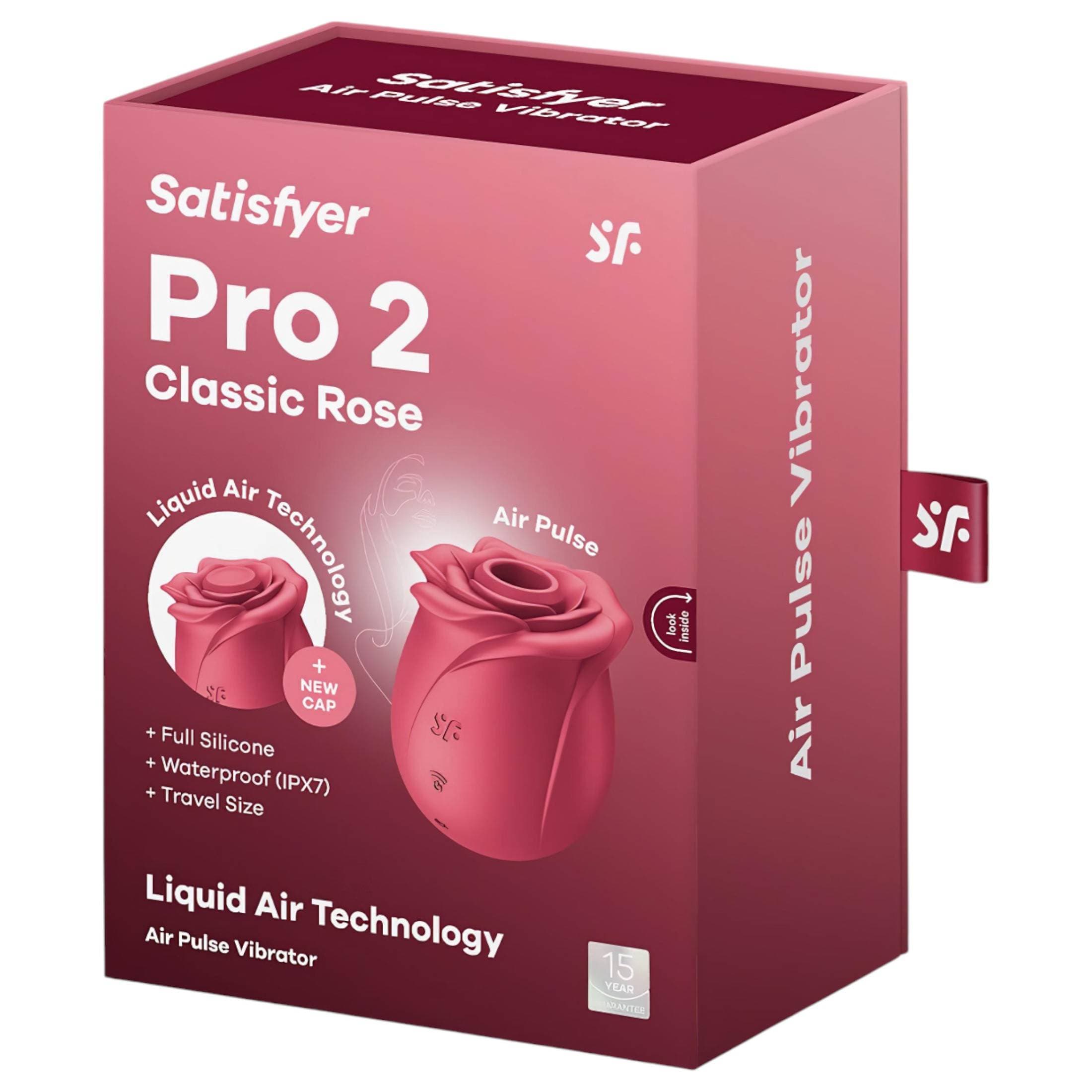 Satisfyer Pro 2 Classic Blossom - léghullámos csiklóizgató #7