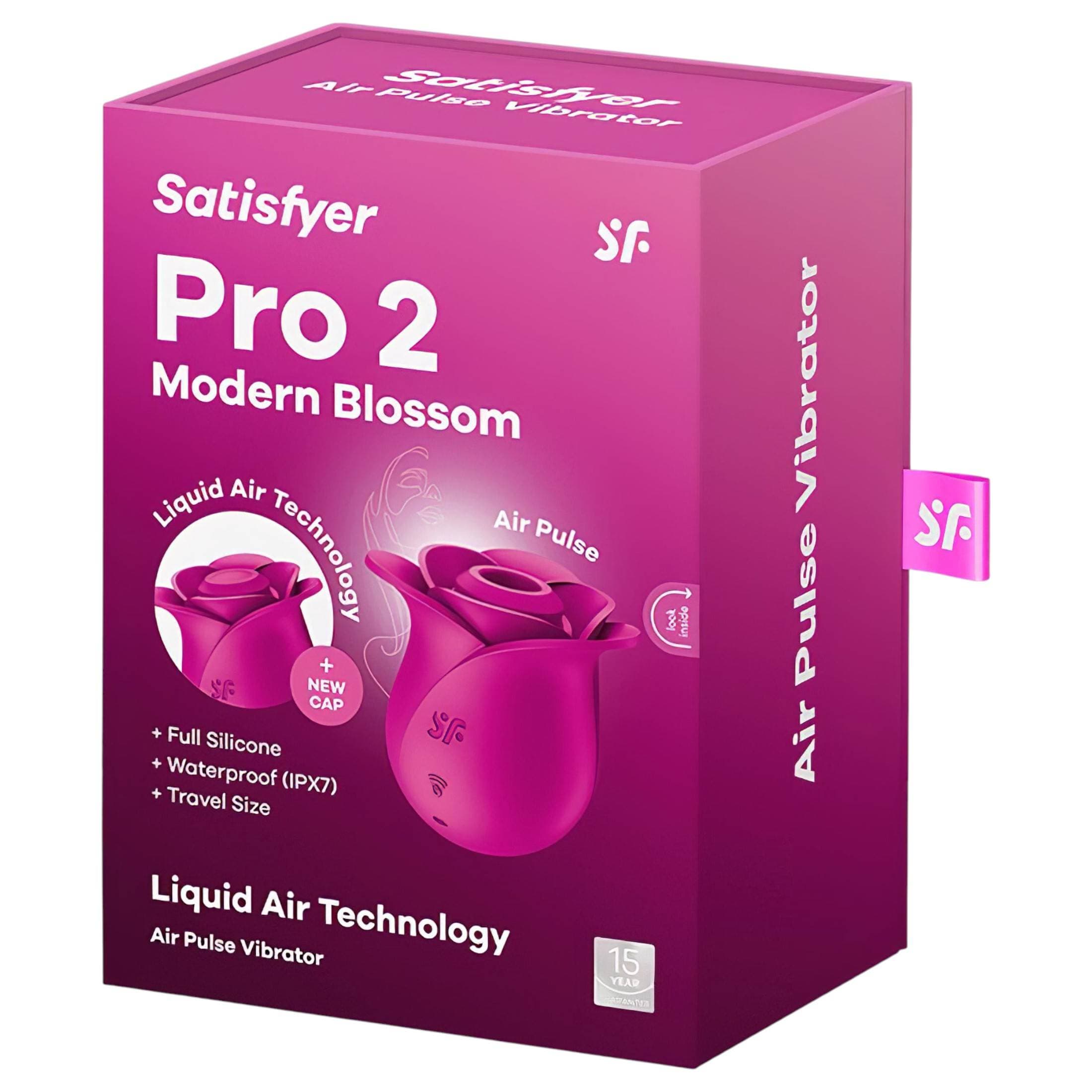 Satisfyer Pro 2 Modern Blossom - léghullámos csiklóizgató #2