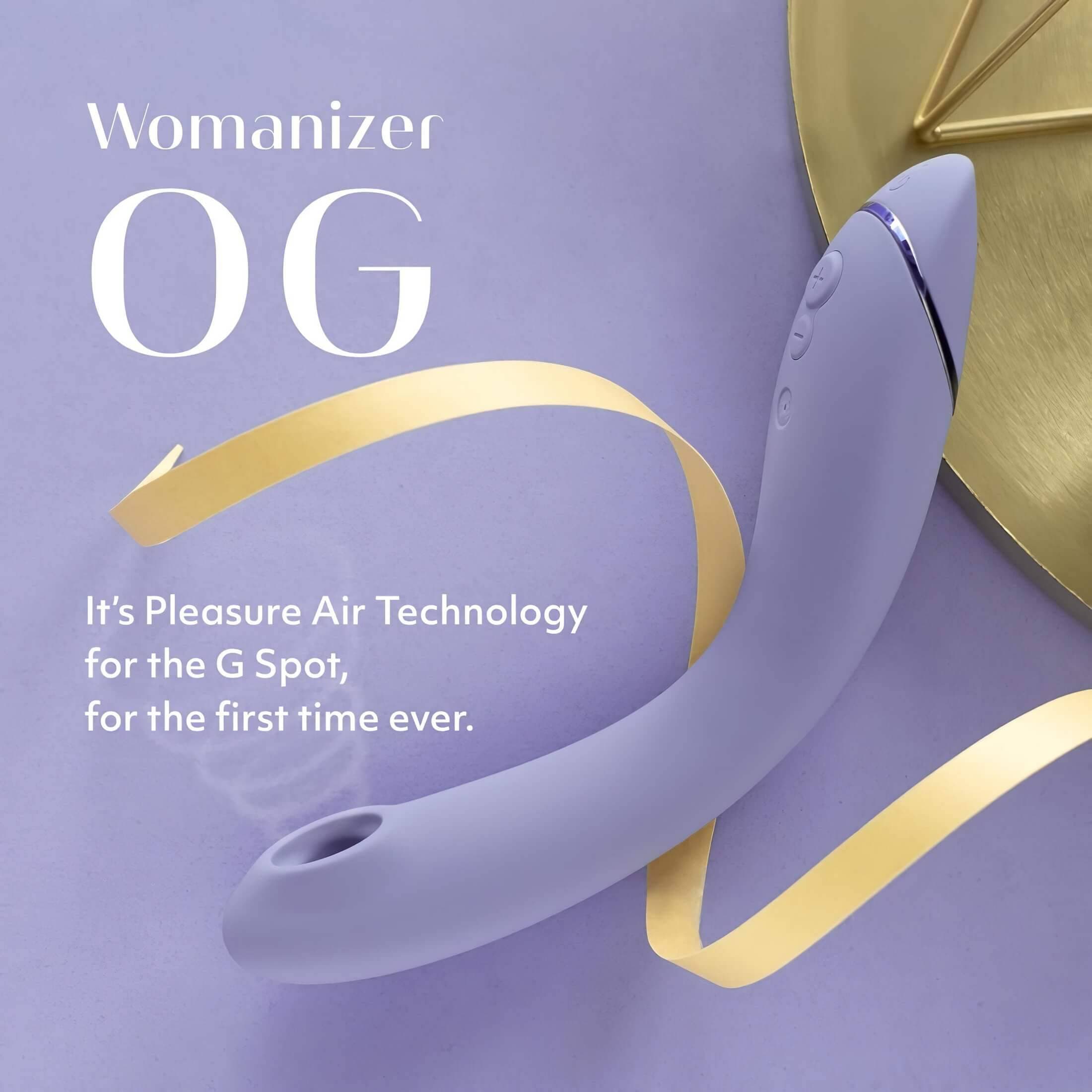 Womanizer OG - akkus, léghullámos 2in1 G-pont vibrátor #8