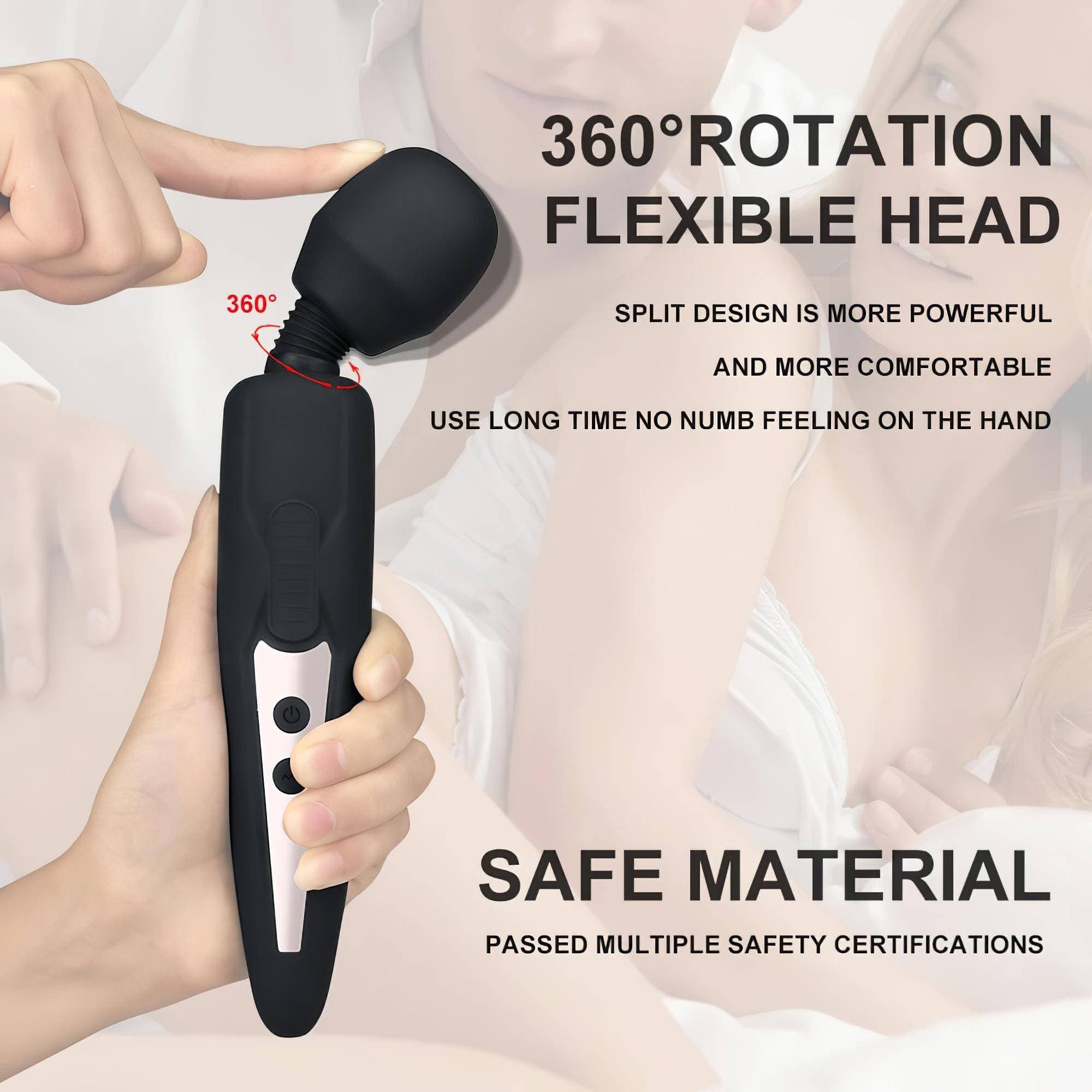 Mrow - akkus, vízálló masszírozó vibrátor #7