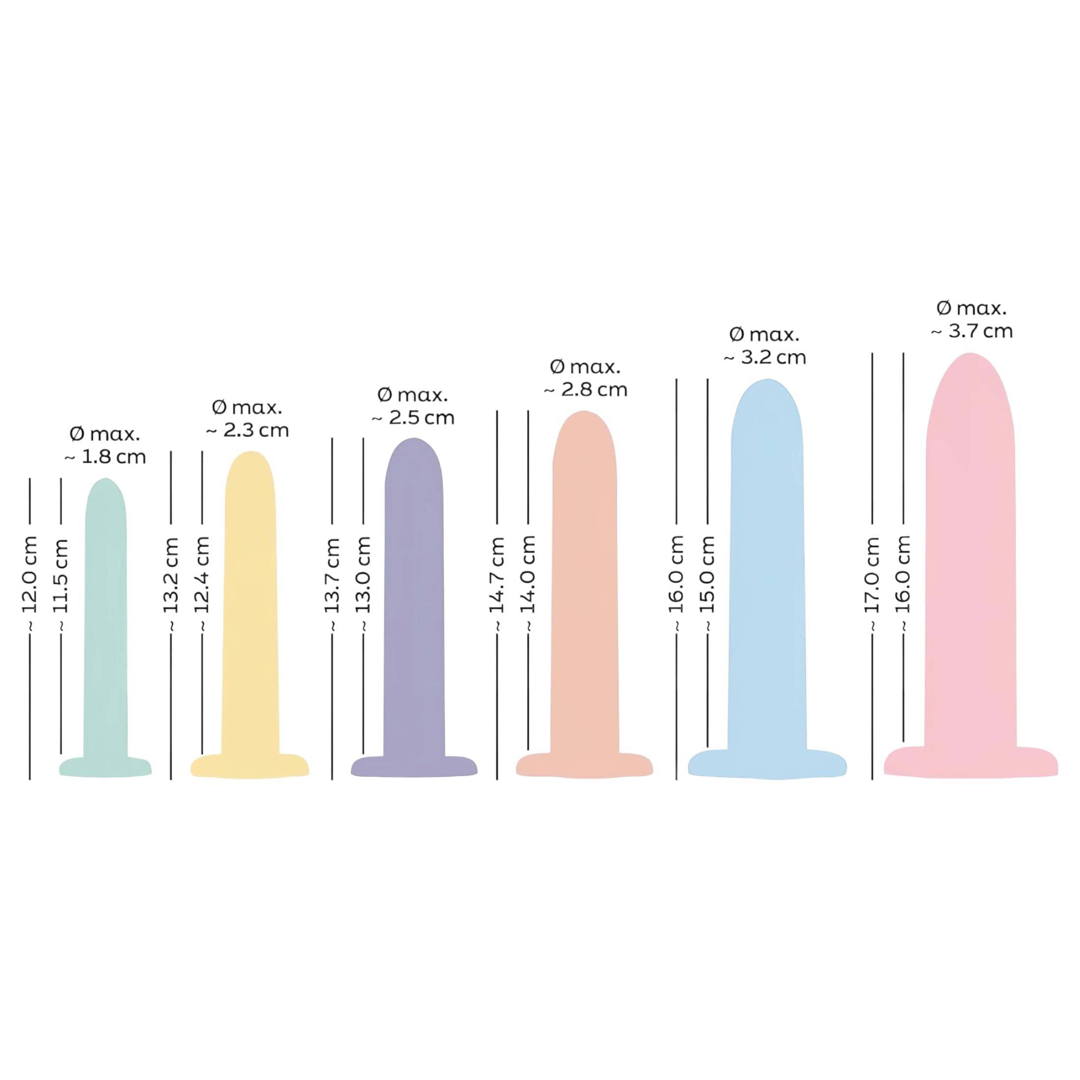 Six in a Row - dildó trainer szett - 6db #7