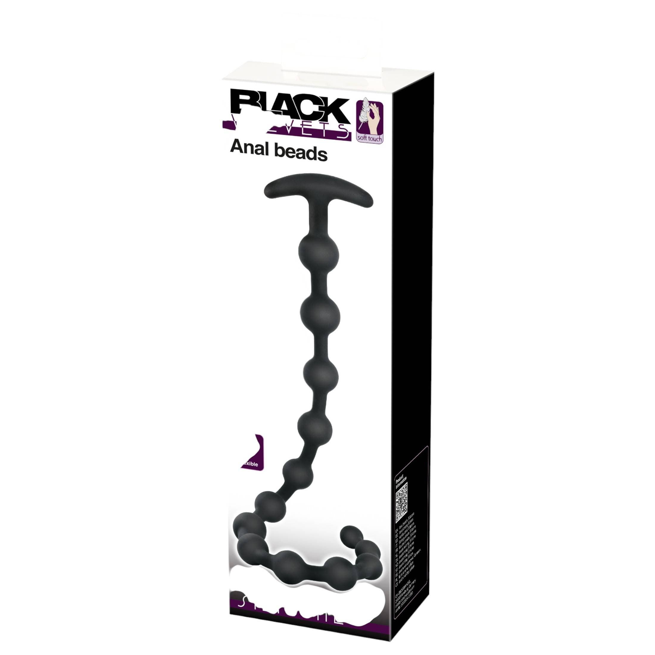 Black Velvets - gyöngyös anál dildó #2