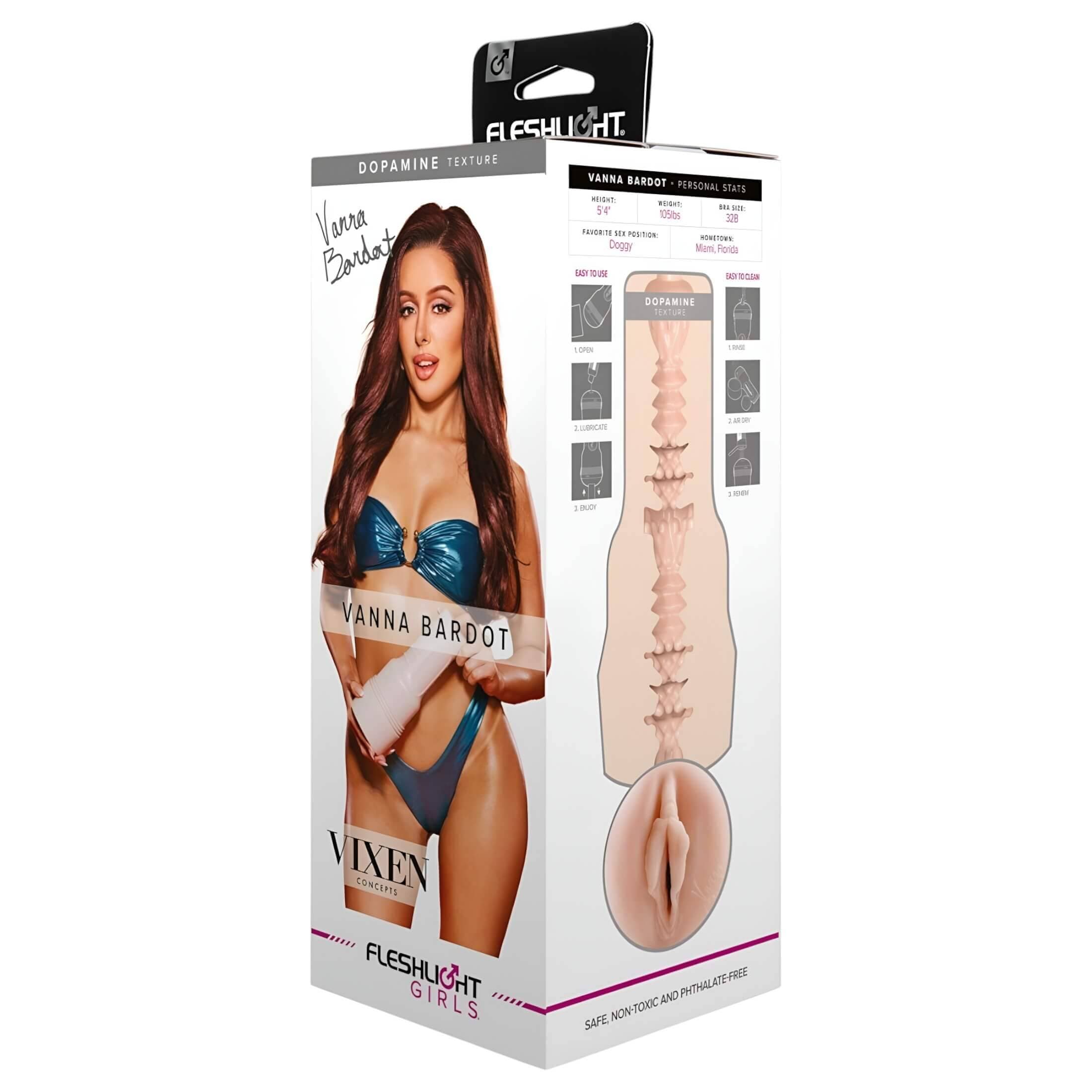 Fleshlight Vanna Bardot - élethű vagina #2