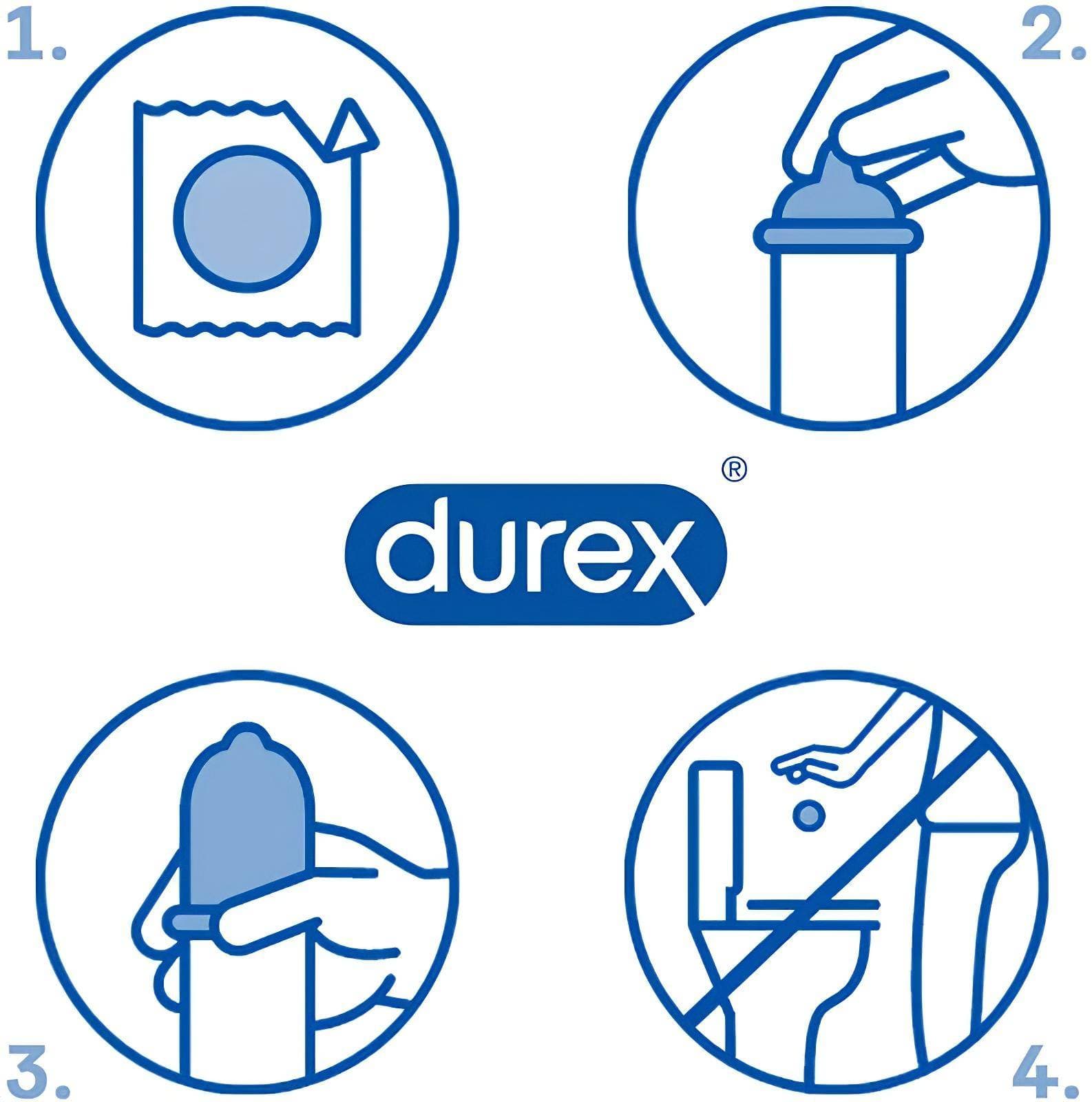 Durex Invisible Slim - vékony óvszer #4