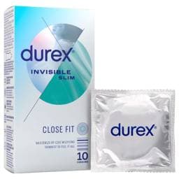 Durex Invisible Slim - vékony óvszer #1