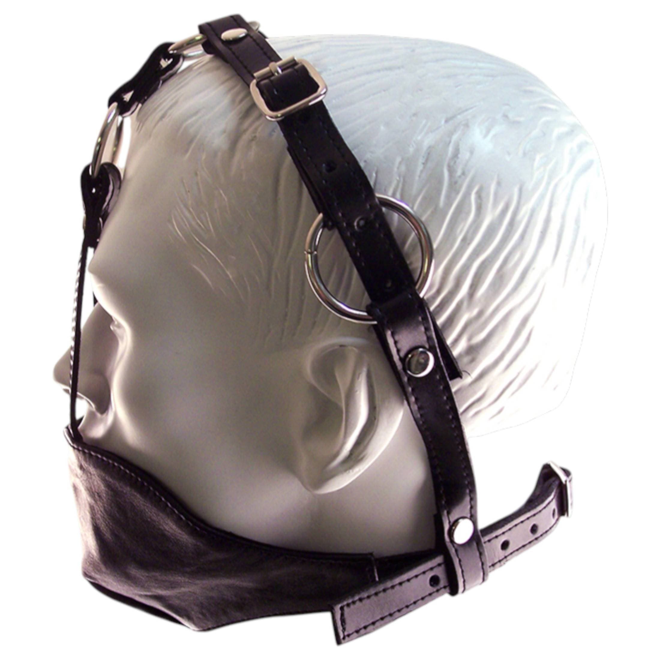 Rouge - valódi bőr maszk és szájpecek #4