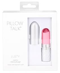 Pillow Talk Lusty - akkus, nyelves rúdvibrátor #1
