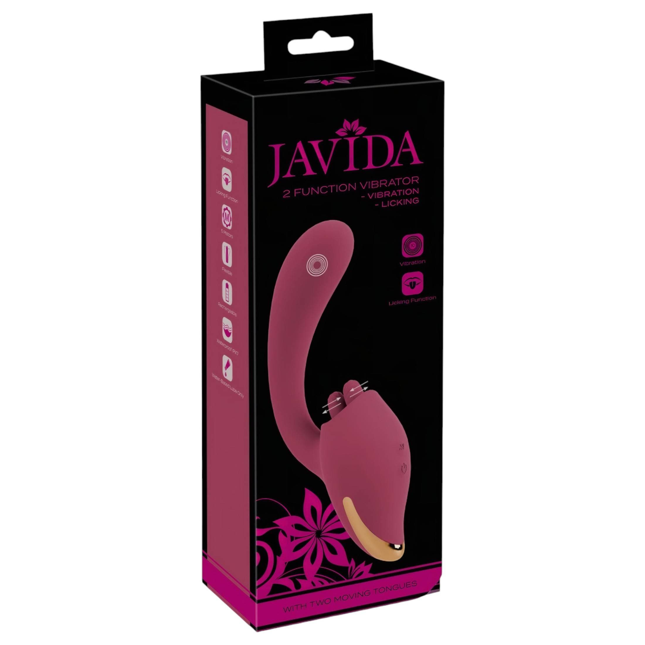 Javida - nyelves 2in1 vibrátor #9