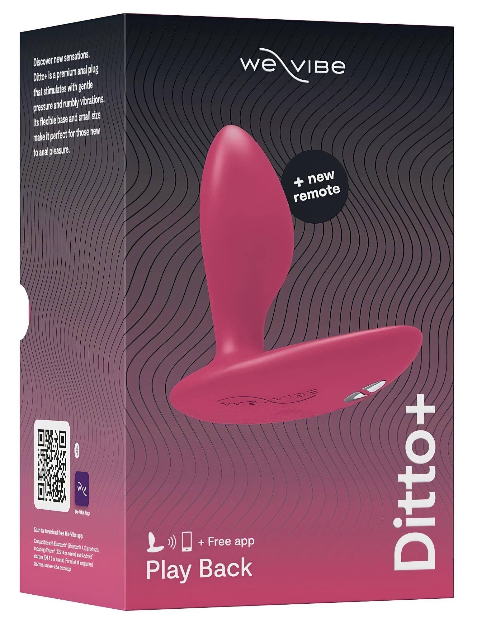 We-Vibe Ditto+ - okos, akkus anál vibrátor #10