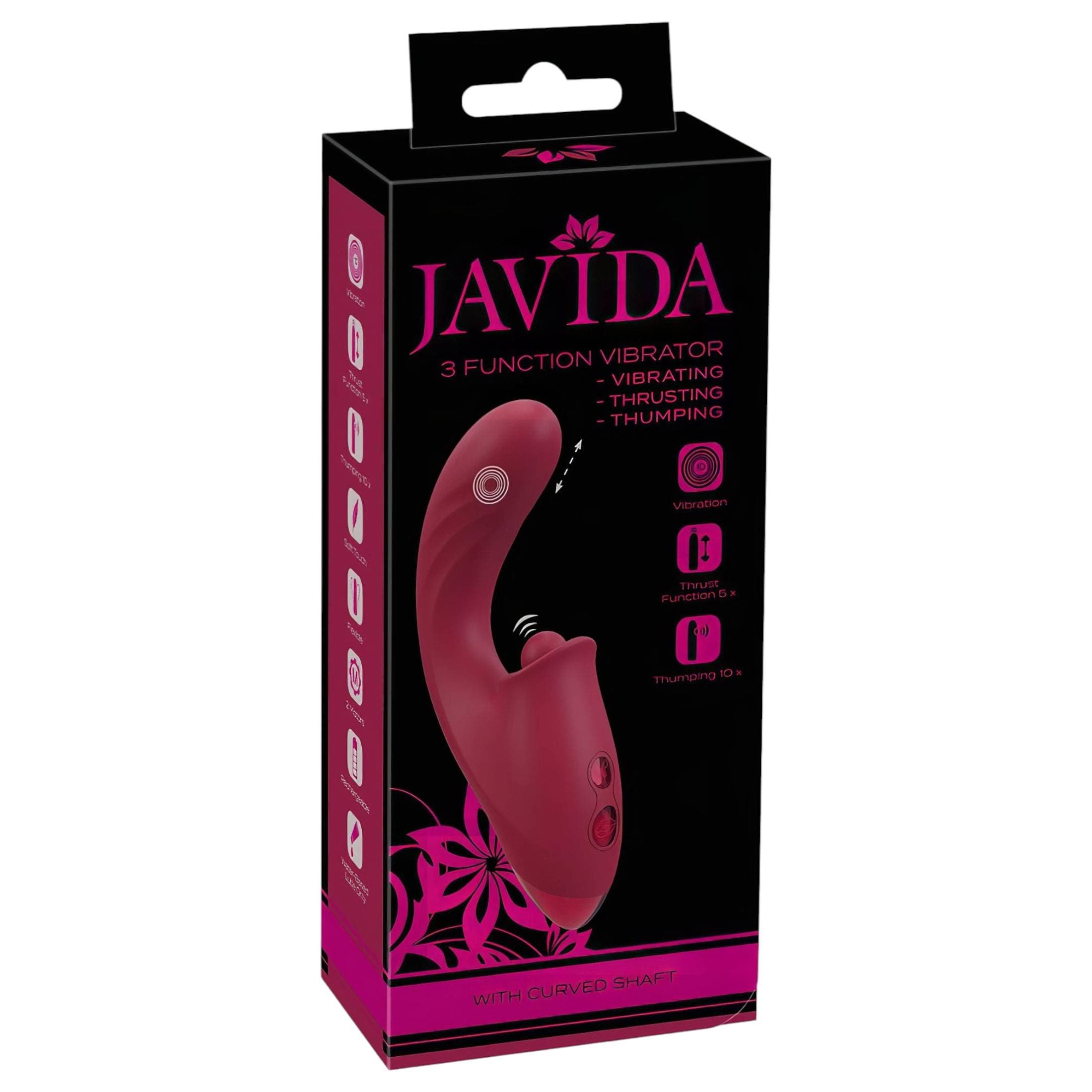 Javida - 3in1 nyelves vibrátor #2