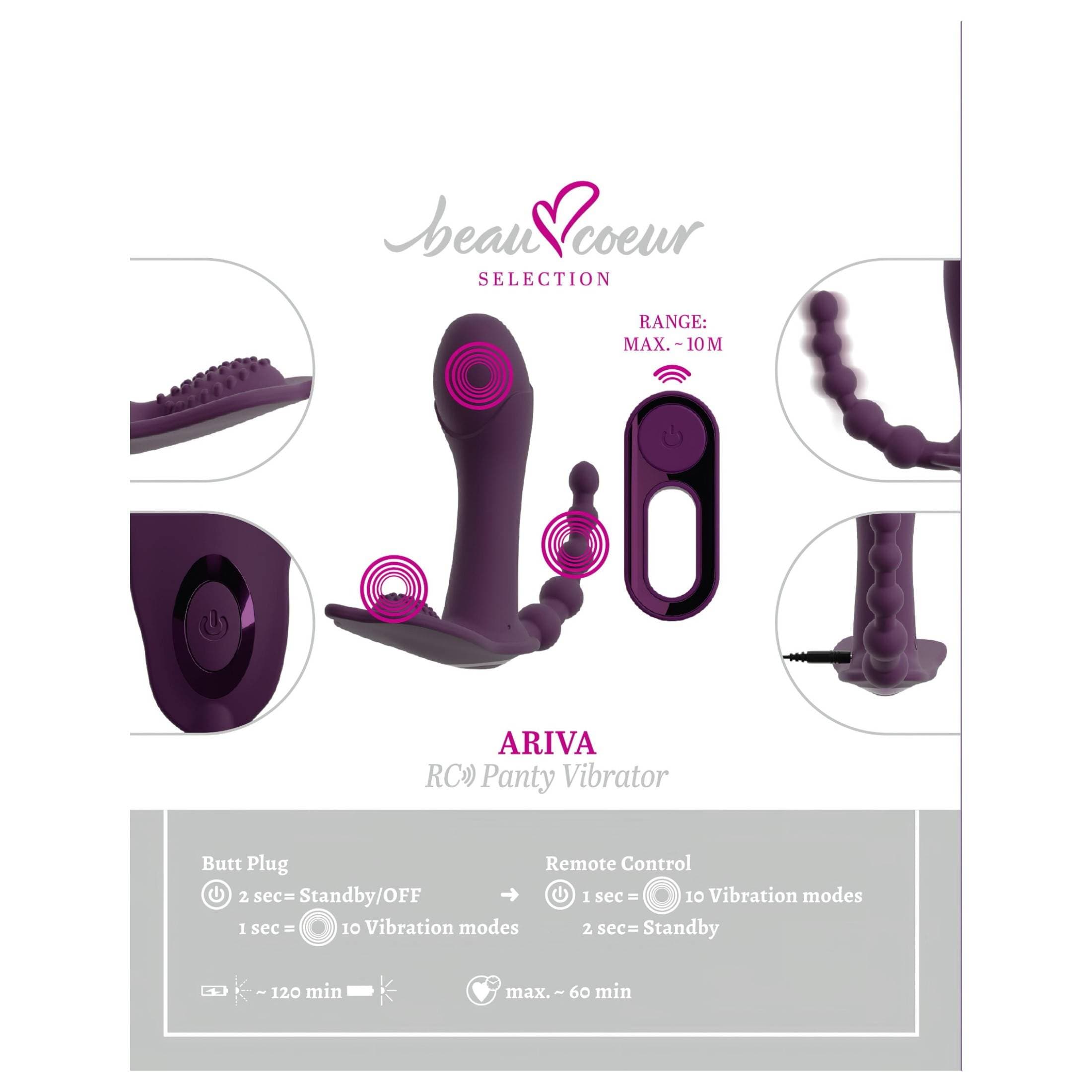 Beau Coeur Ariva - 3in1 bugyivibrátor #3