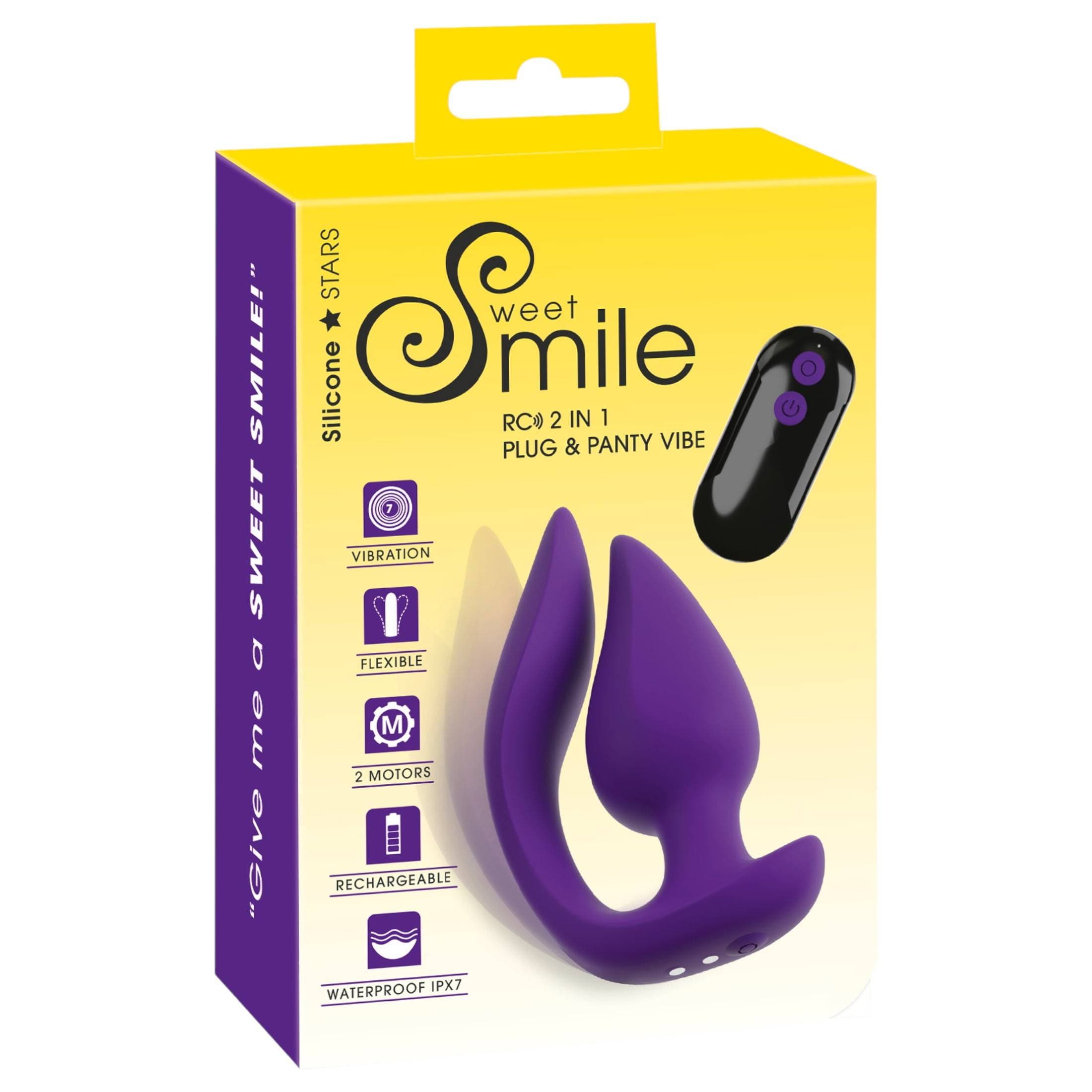 Smile - 2in1 anál vibrátor és csiklóizgató #2