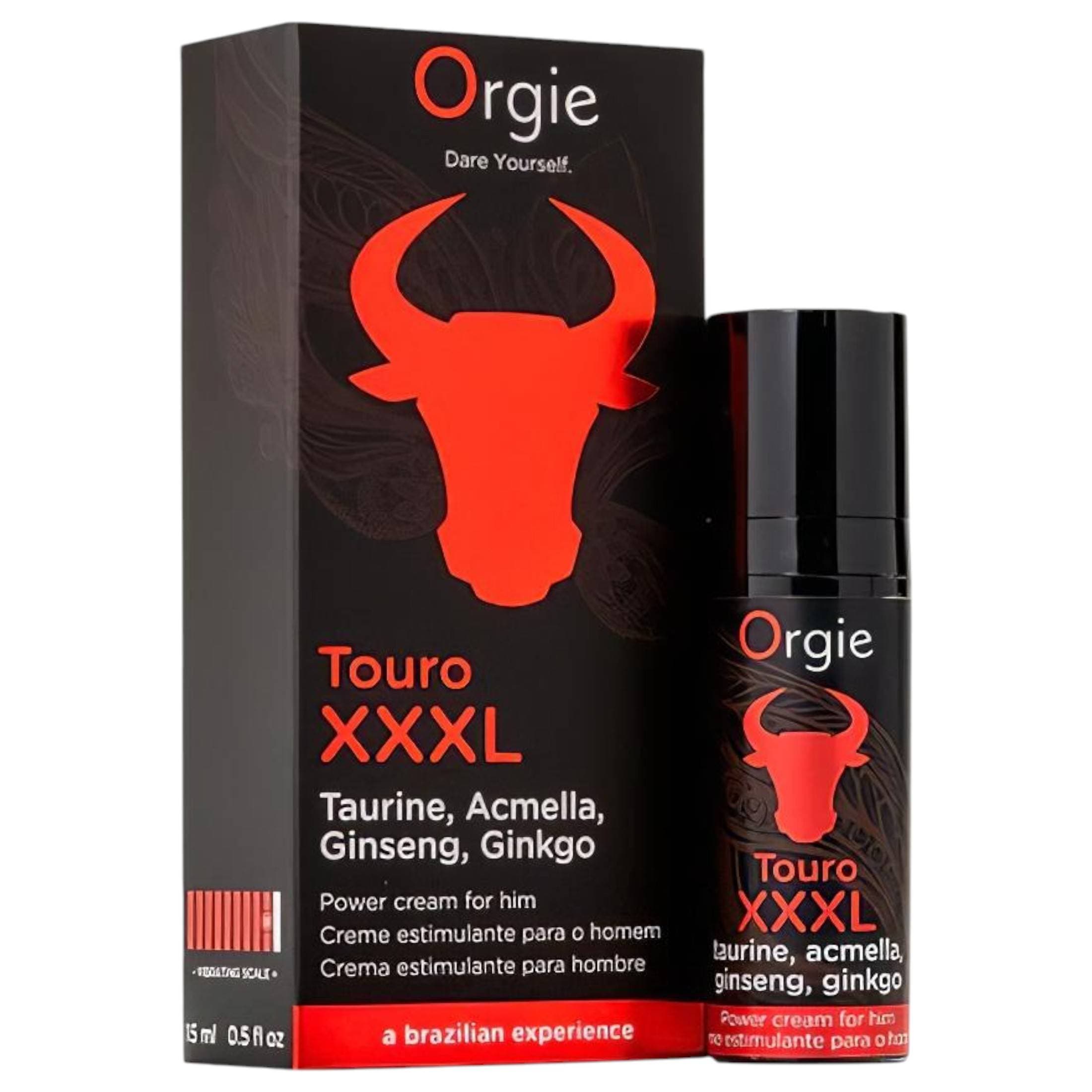 Orgie Touro XXXL - erekció fokozó krém #1