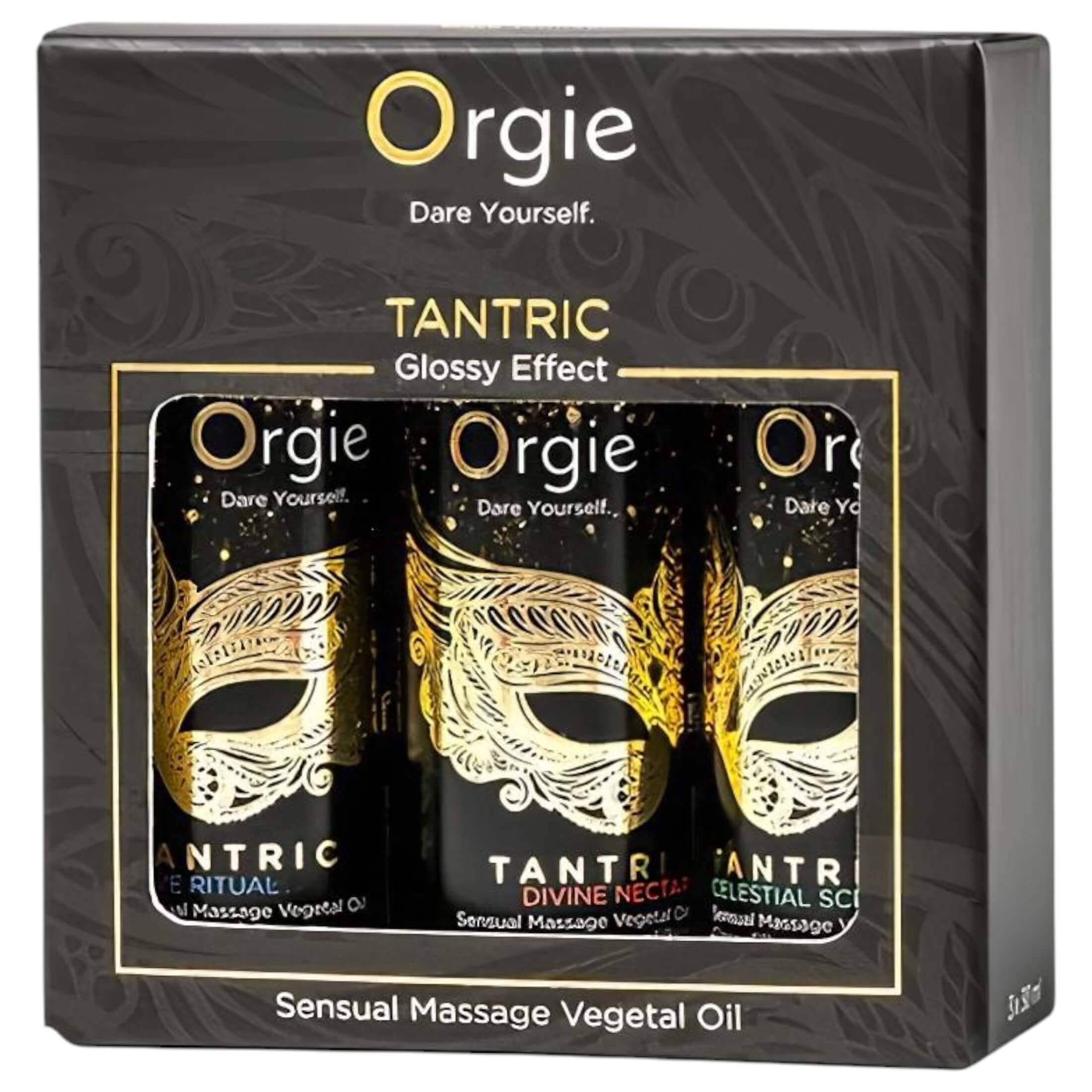 Orgie Tantric - érzéki masszázsolaj szett #2