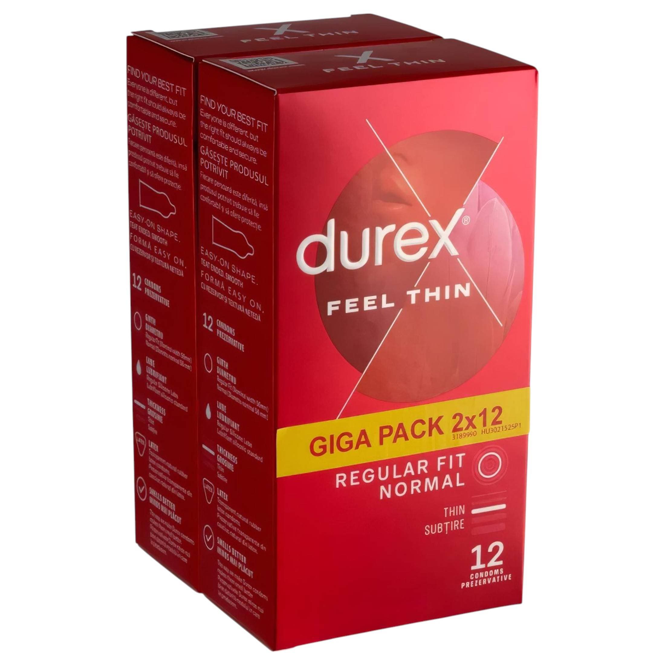 Durex Feel Thin - élethű érzés óvszer csomag #1