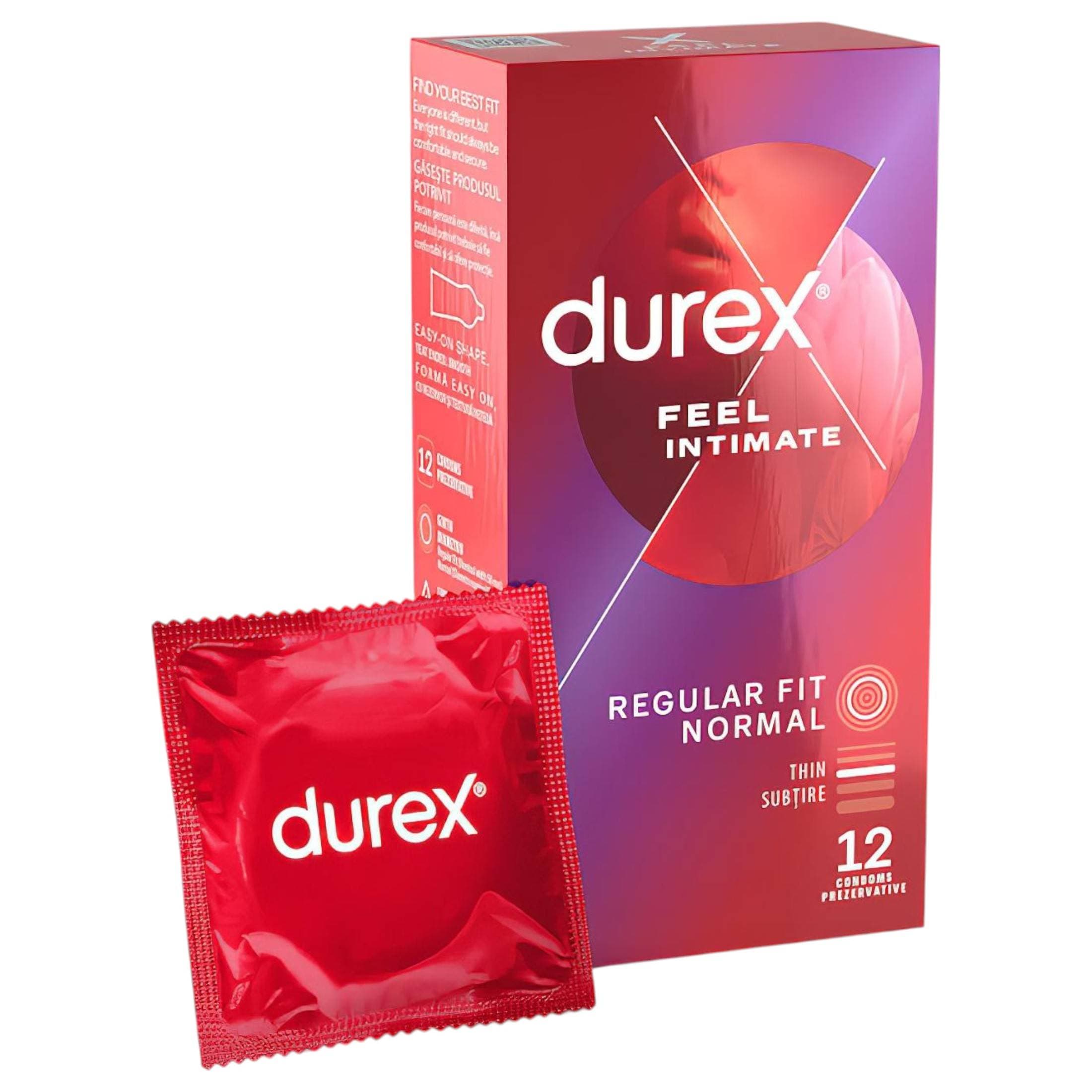 Durex Feel Intimate - vékonyfalú óvszer csomag #2