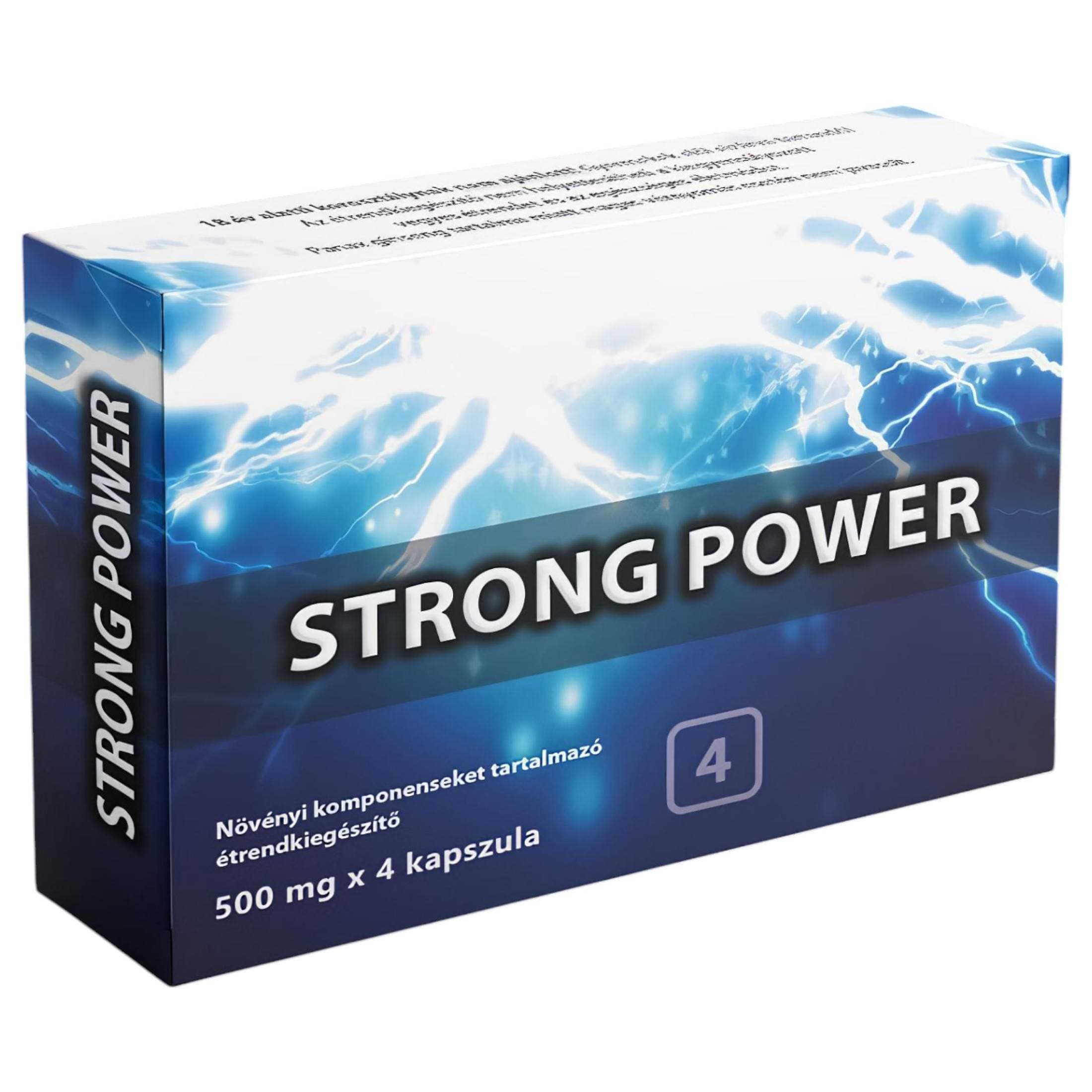Strong Power Plus - étrend kiegészítő kapszula férfiaknak #1