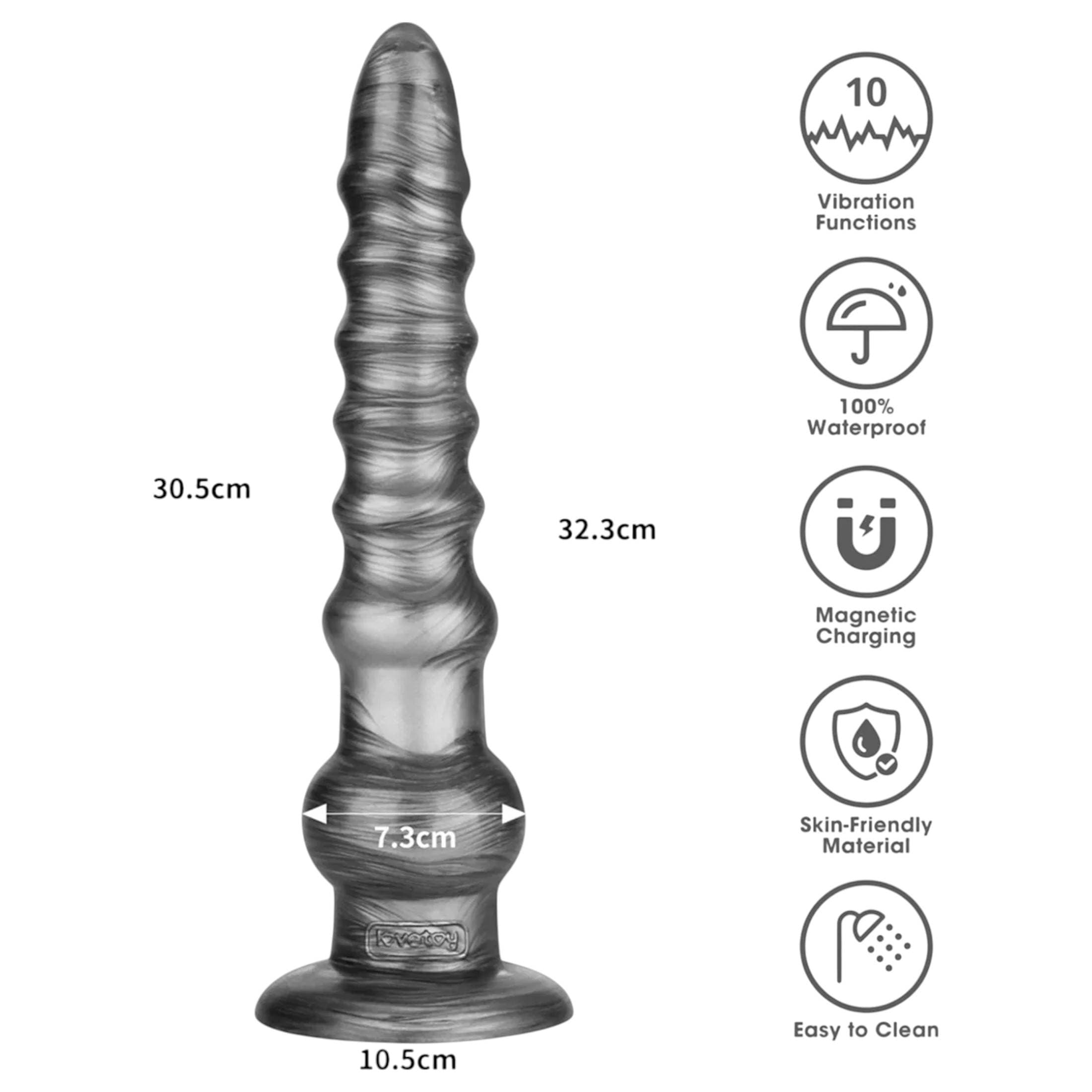 Lovetoy King Sized - extra nagy vibrátor - 32 cm #8