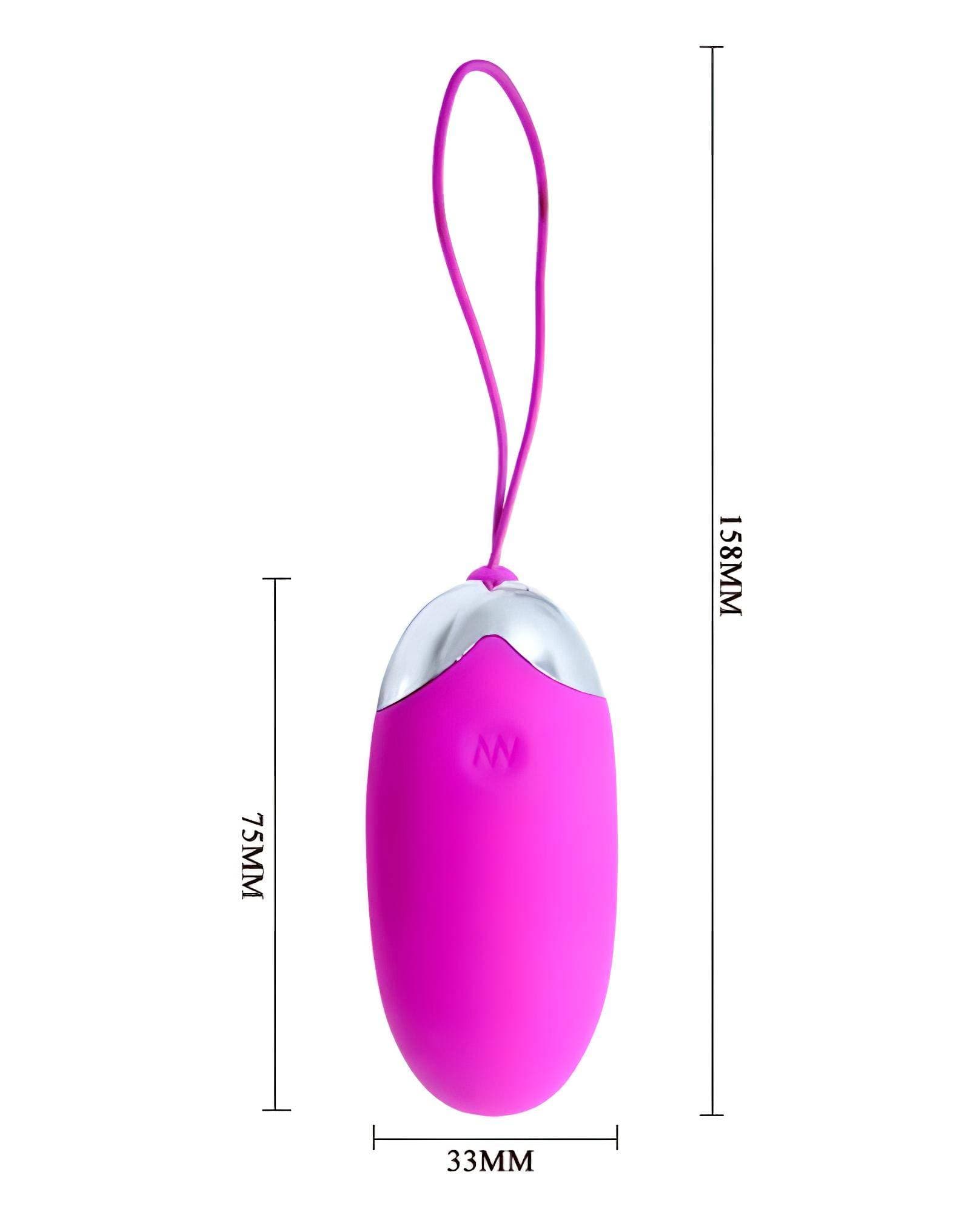 Pretty Love Berger - akkus, rádiós, vibrációs tojás #5